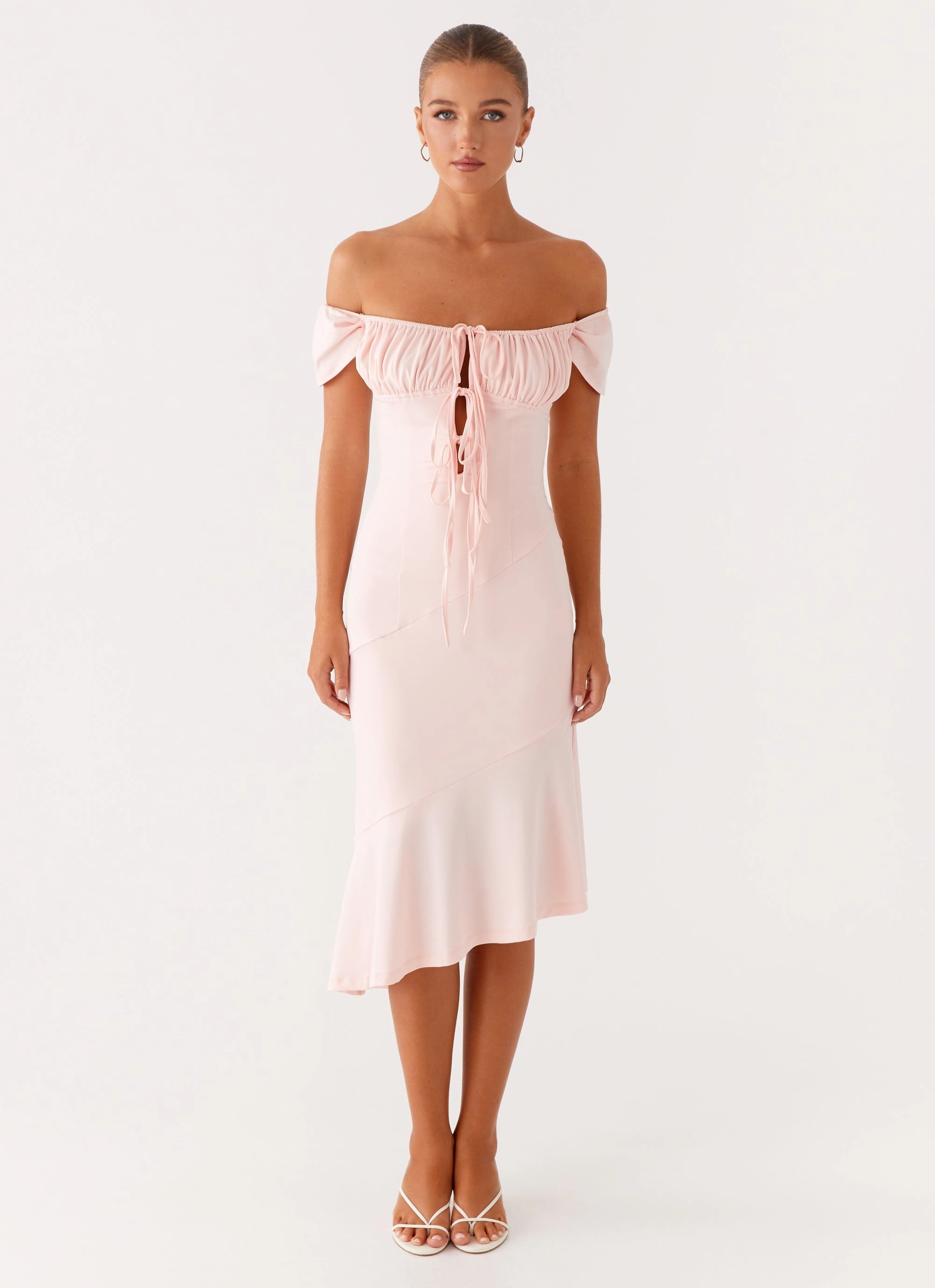 Basic Warm Katherine Midi Dress - Pink