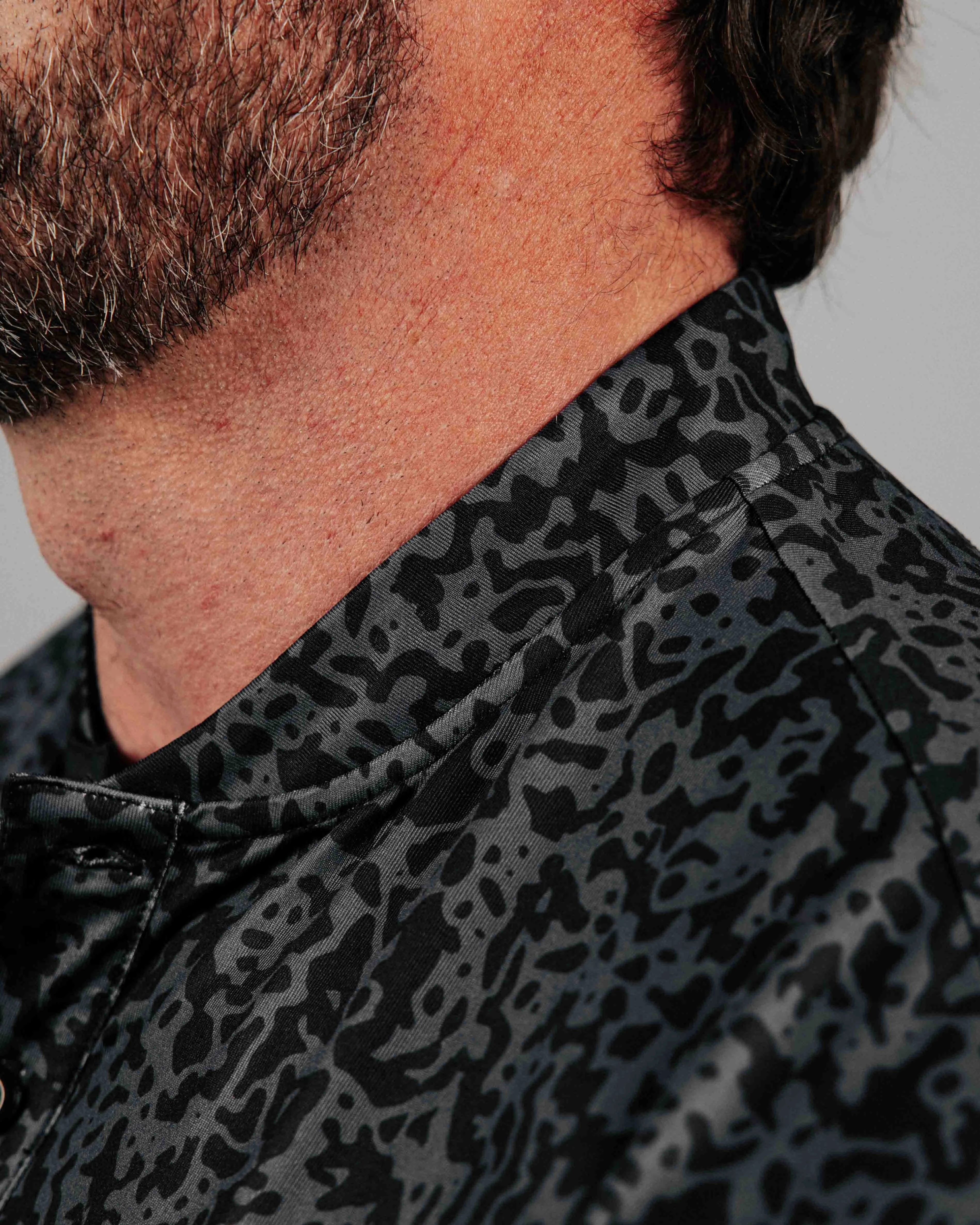 Panther Blade Collar Polo Temperature Control Technology Compact TravelFriendly Design