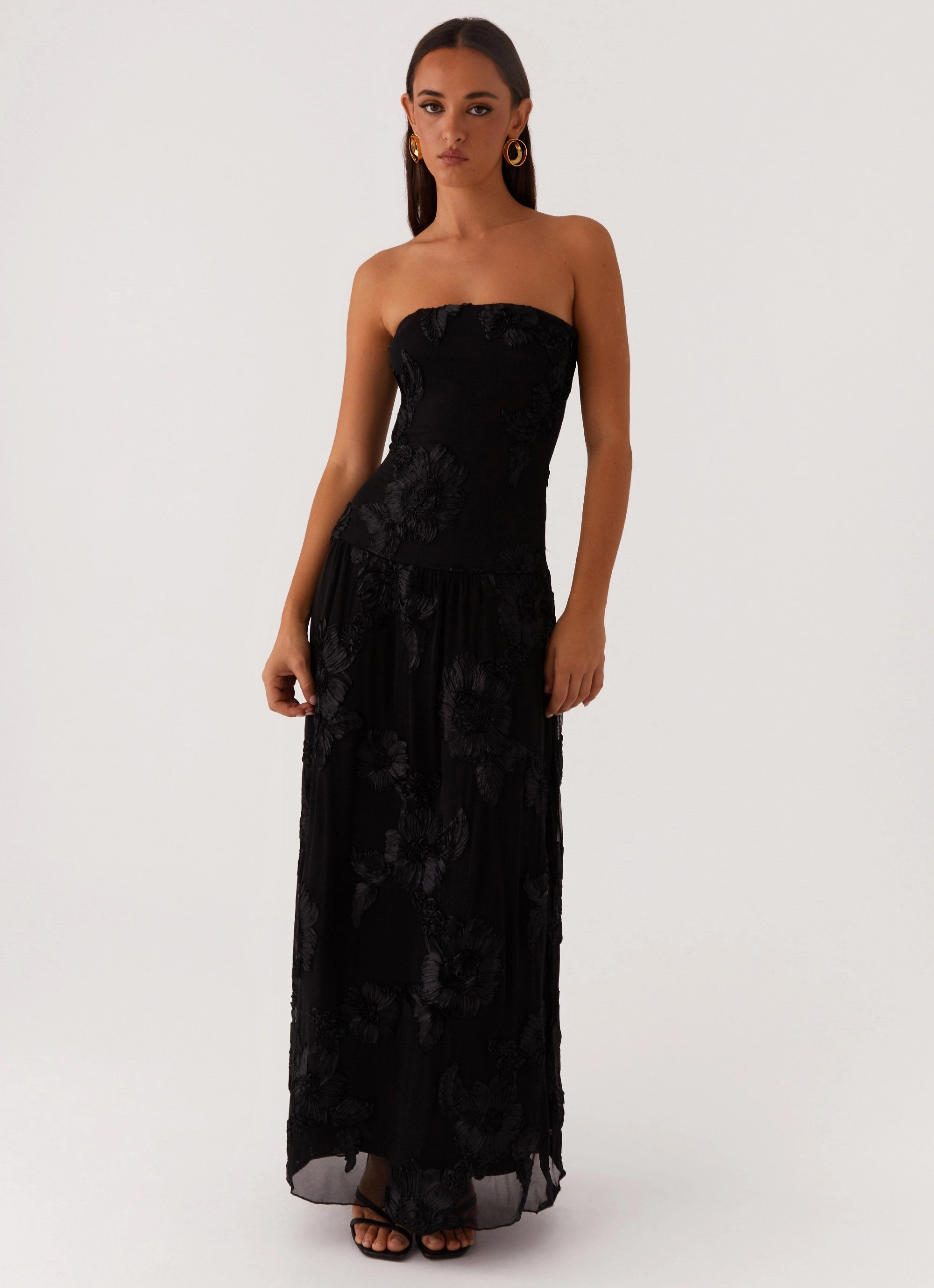 Soft Appeal Breath Ease After Light Maxi Dress - Black