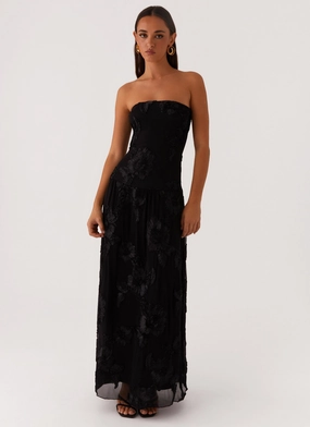 Soft Appeal Breath Ease After Light Maxi Dress - Black