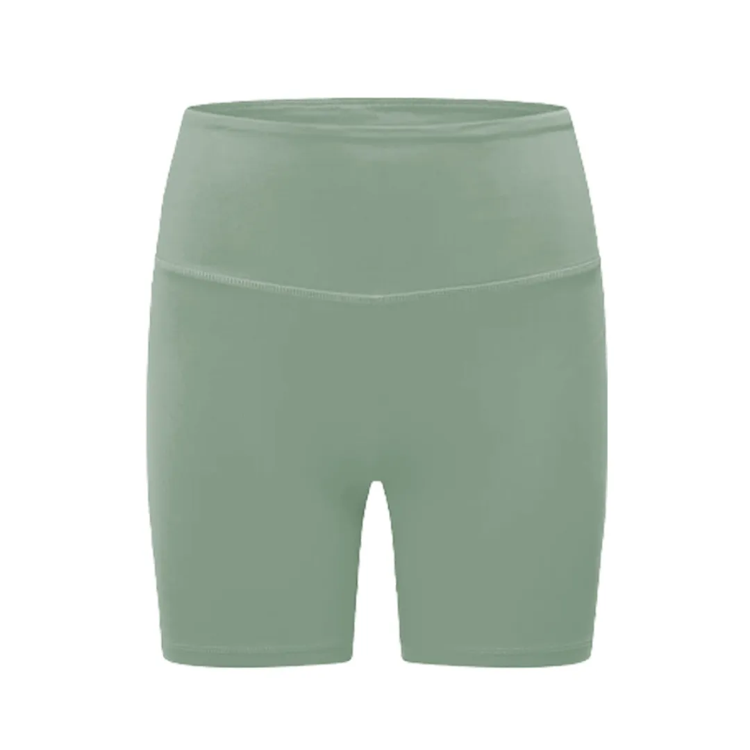 Agile Shorts Green & Sports Bra