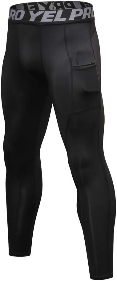 aihihe Compression Leggings Mens Heated Compression Pants Gym Compression MenS Compression Pants Workout Tights Leggings