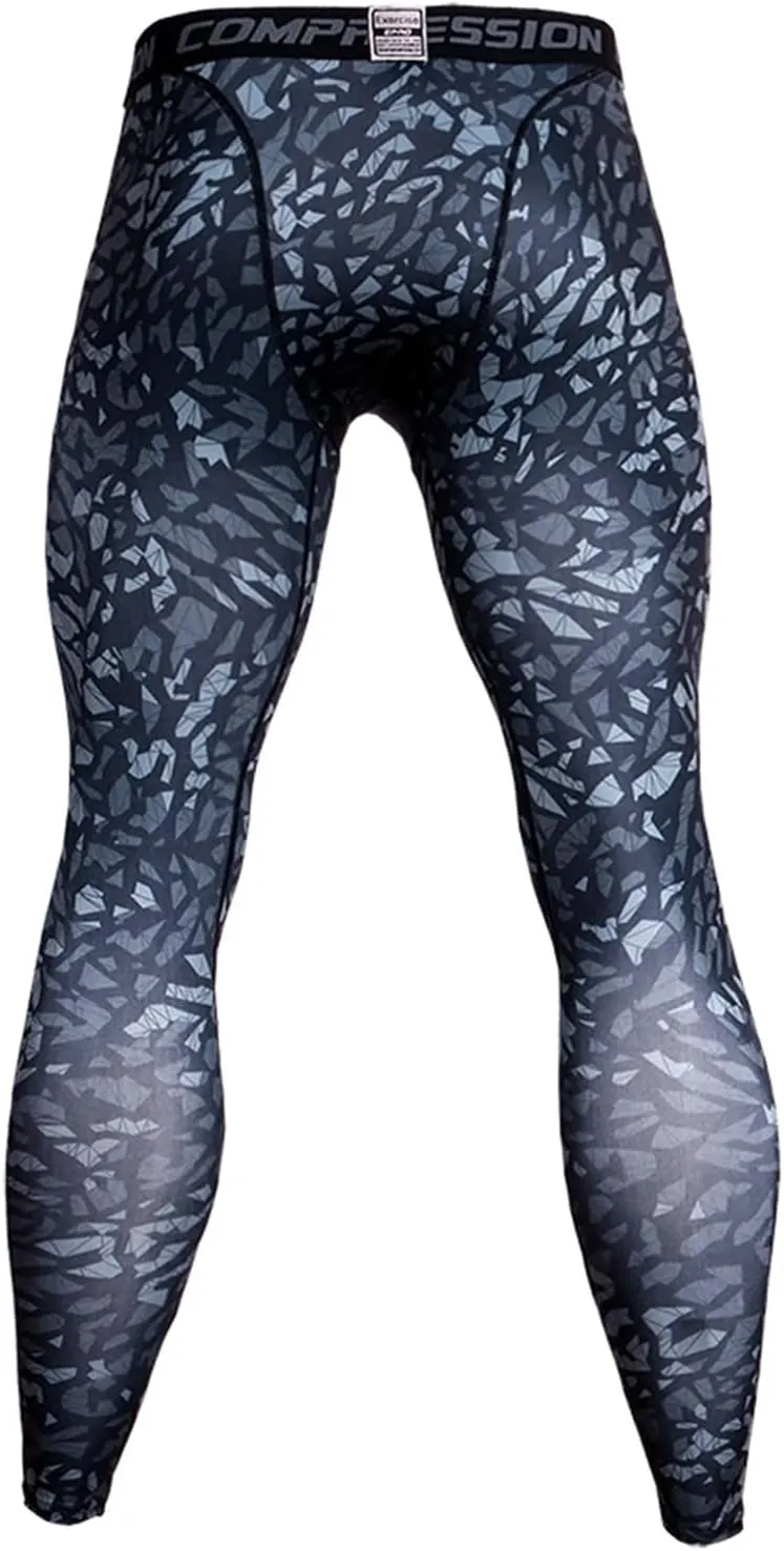 aihihe Compression Leggings Mens Heated Compression Pants Gym Compression MenS Compression Pants Workout Tights Leggings