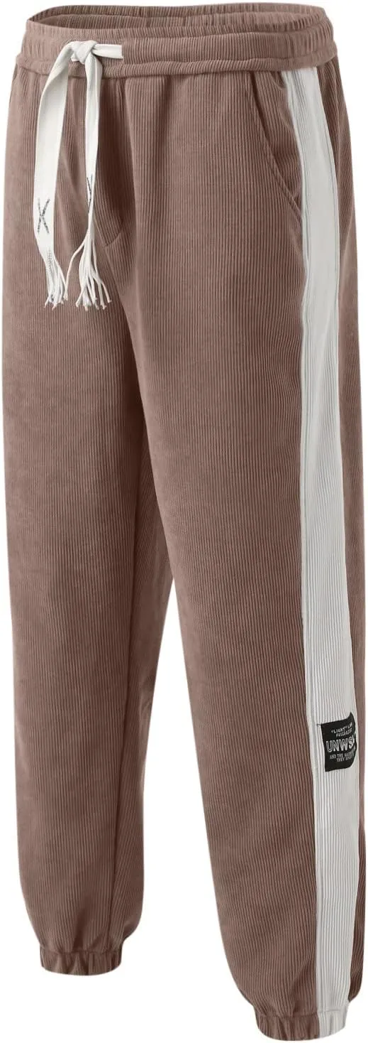 aihihe Sweatpants Mens Joggers Gym Cotton Pants for Men Jogger Big and Tall Men's Joggers Pants Gym Workout Pant Running