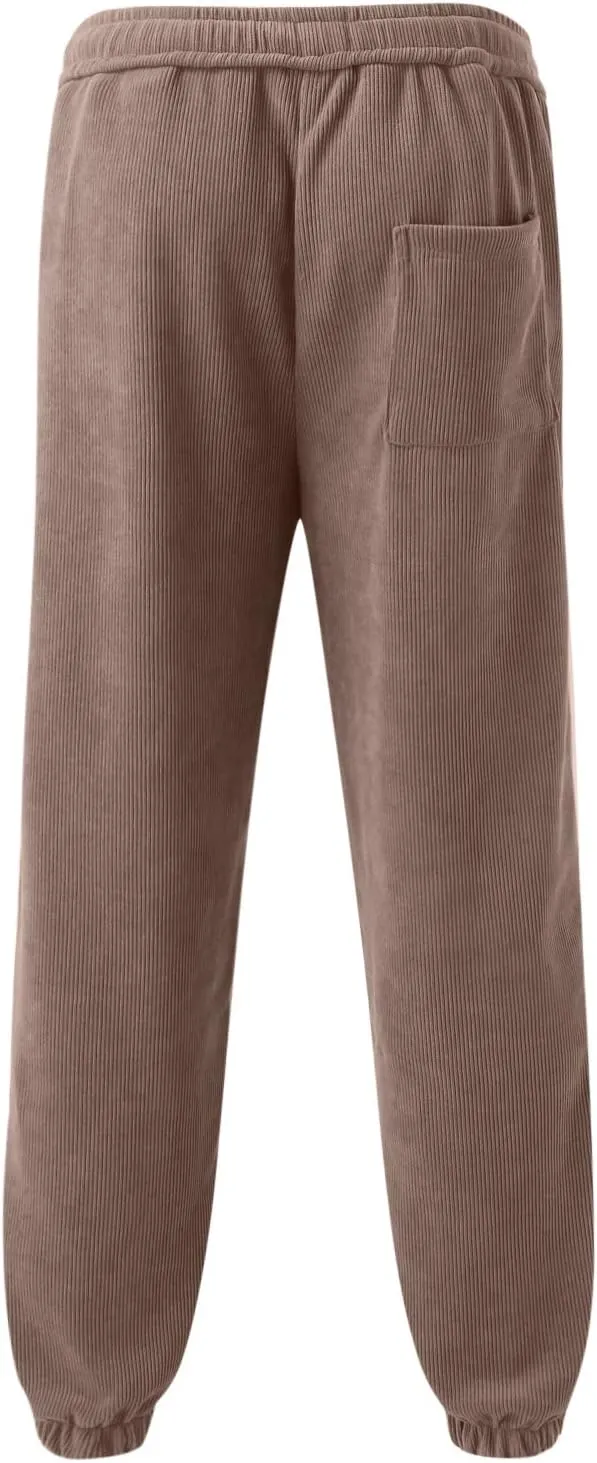 aihihe Sweatpants Mens Joggers Gym Cotton Pants for Men Jogger Big and Tall Men's Joggers Pants Gym Workout Pant Running