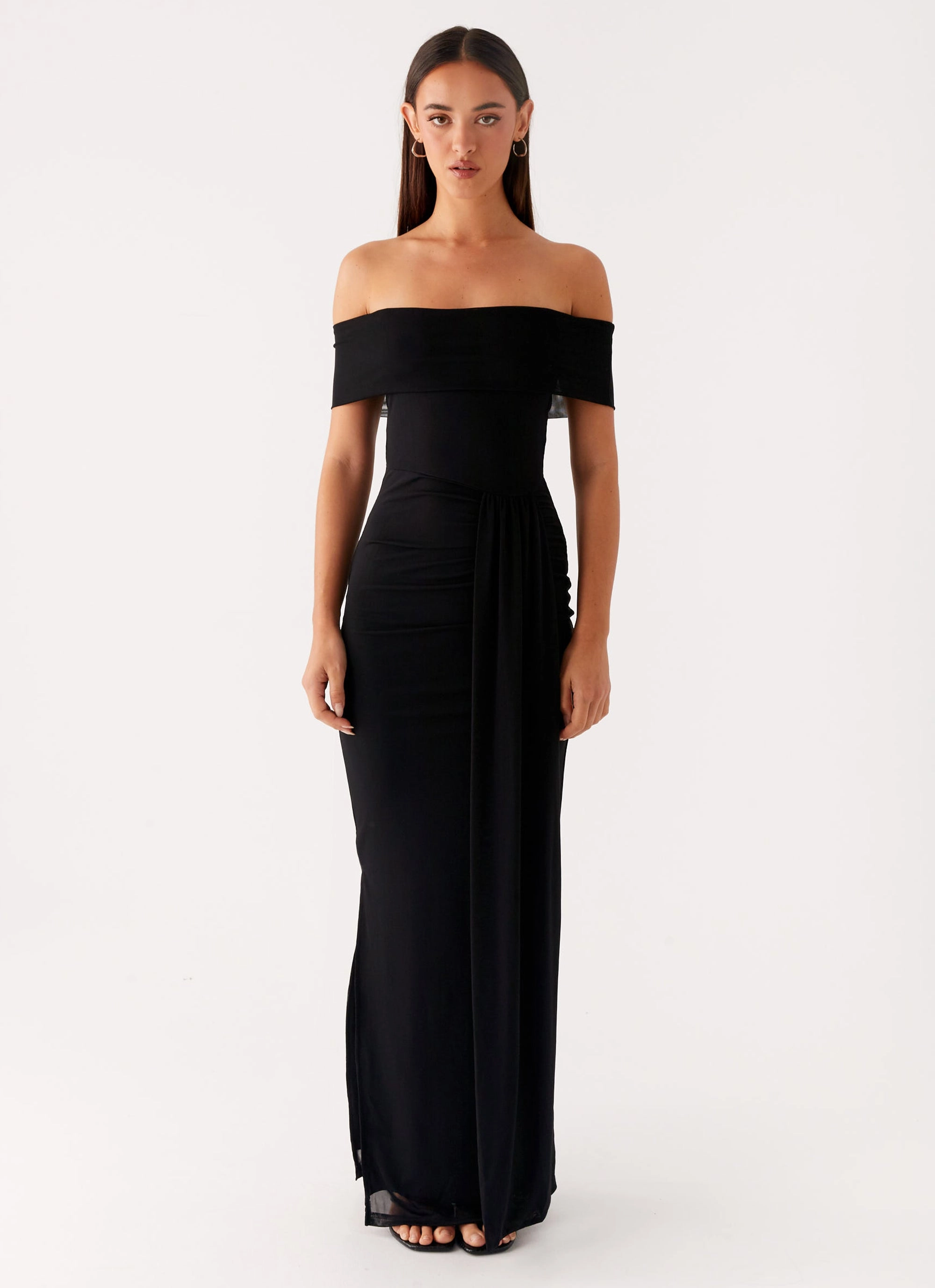 Aileen Maxi Dress - Black London Cool Trend Focused