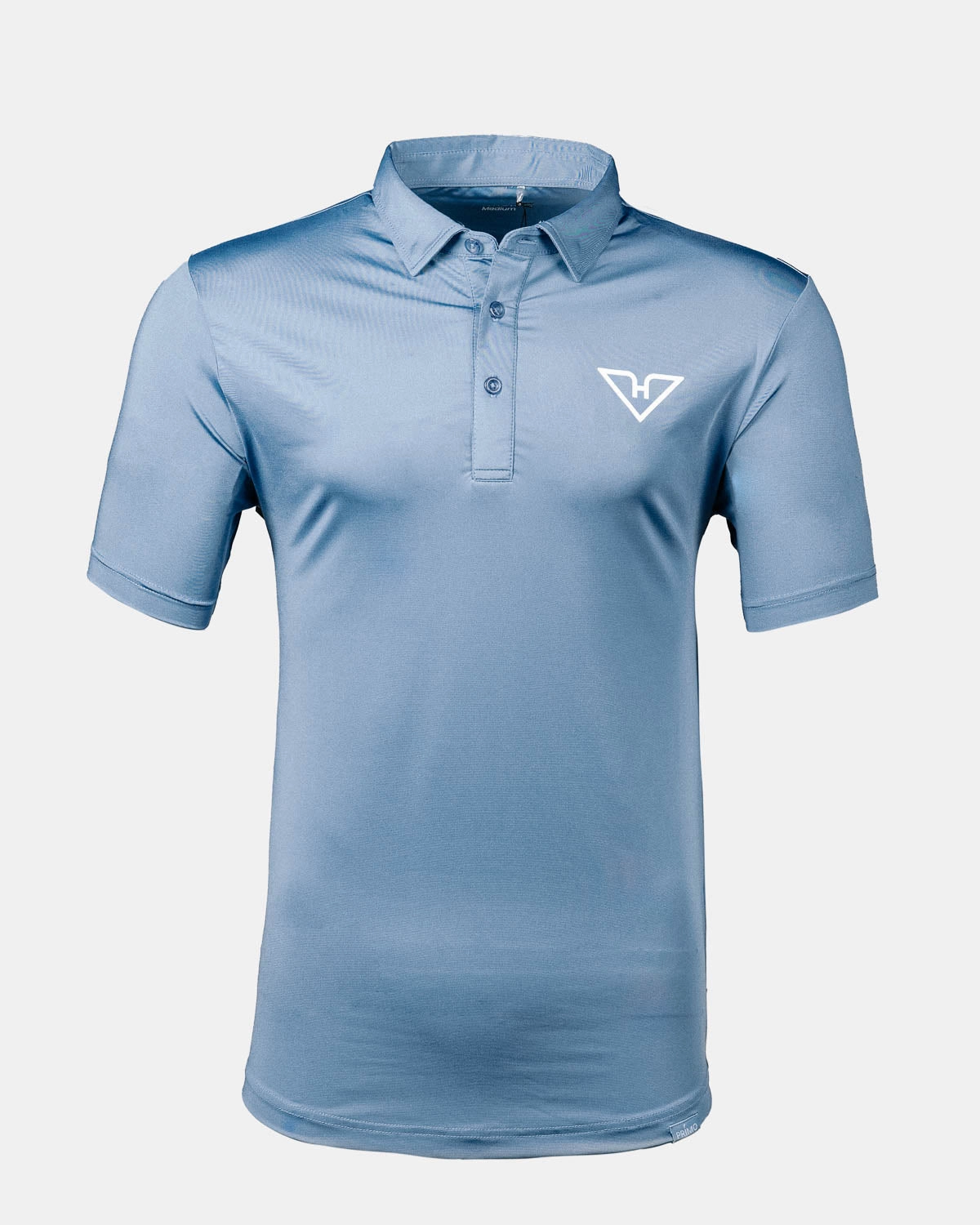 HyFlyers Shadow Blue Polo OrganicCotton Pocket Reinforcement