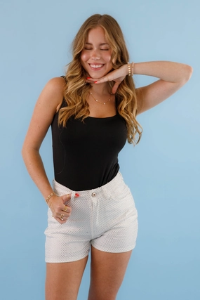 Step Into It Bodysuit-Black FlexFoamInserts
