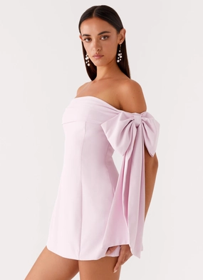 Akari Mini Dress - Pink Brunch Glow