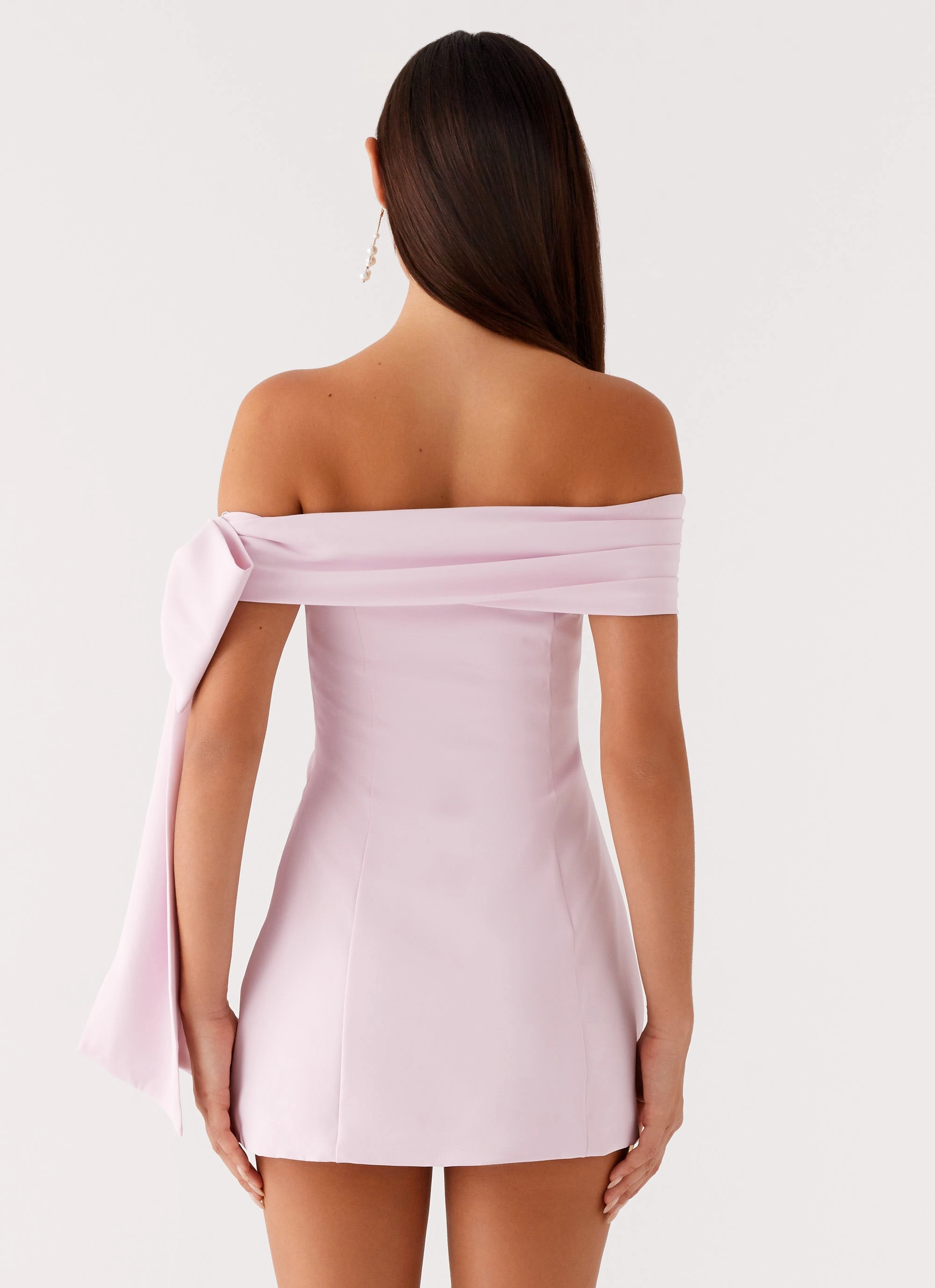 Sleek Motion Akari Mini Dress - Pink