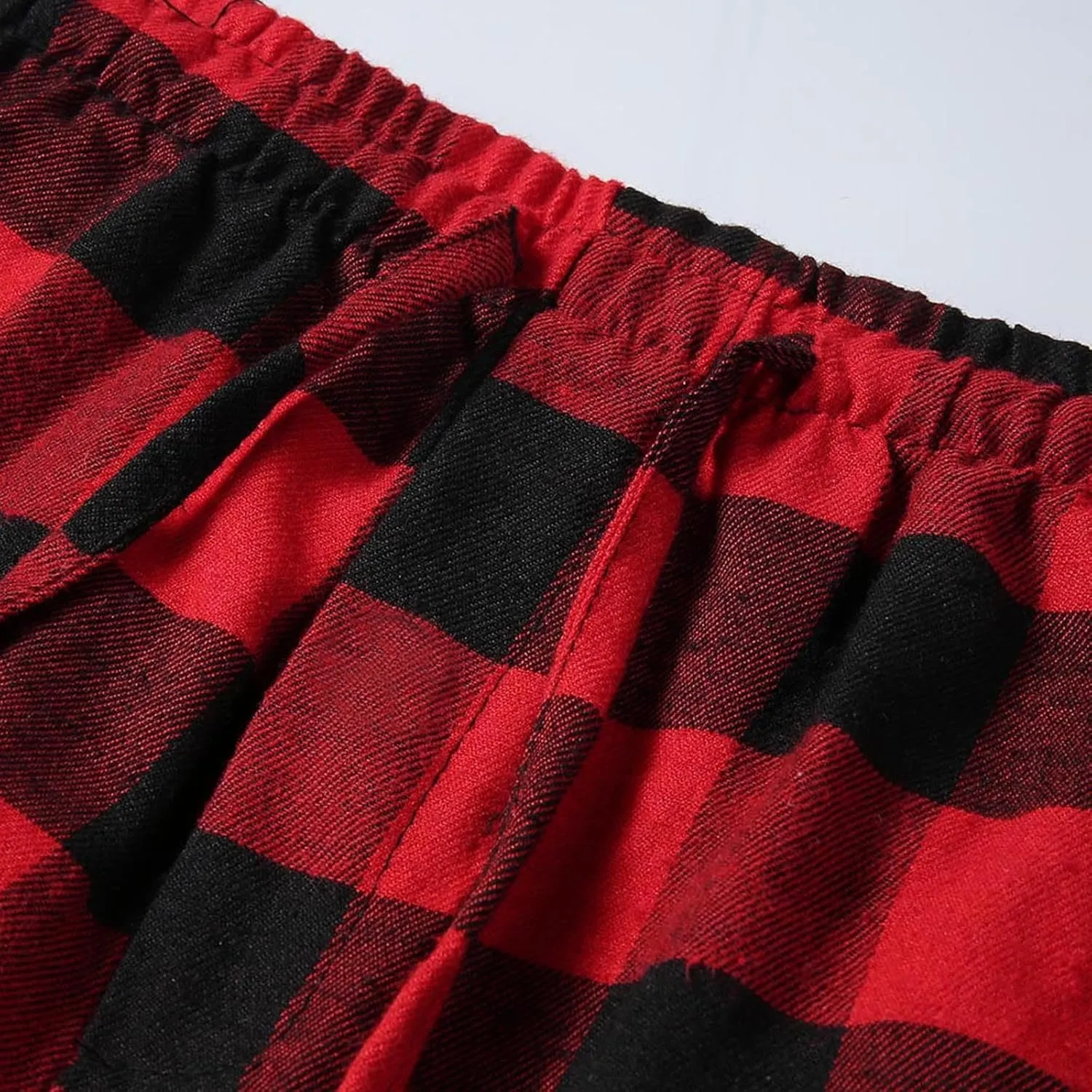 Alalaso Men's Pajama Bottom Pants Buffalo Plaid Lounge Winter Sleepwear Pants Casual Homewear Bottoms Drawstring and Pockets