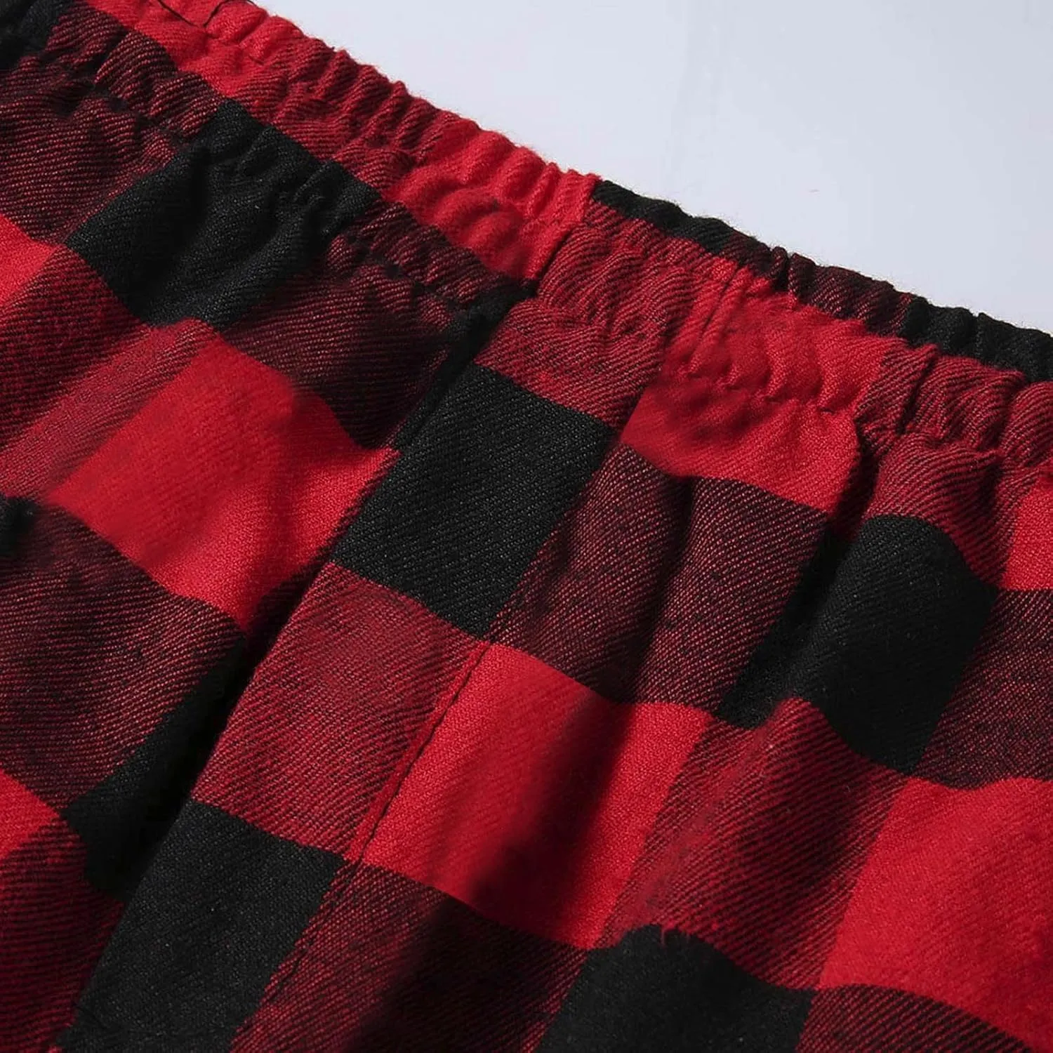 Alalaso Men's Pajama Bottom Pants Buffalo Plaid Lounge Winter Sleepwear Pants Casual Homewear Bottoms Drawstring and Pockets