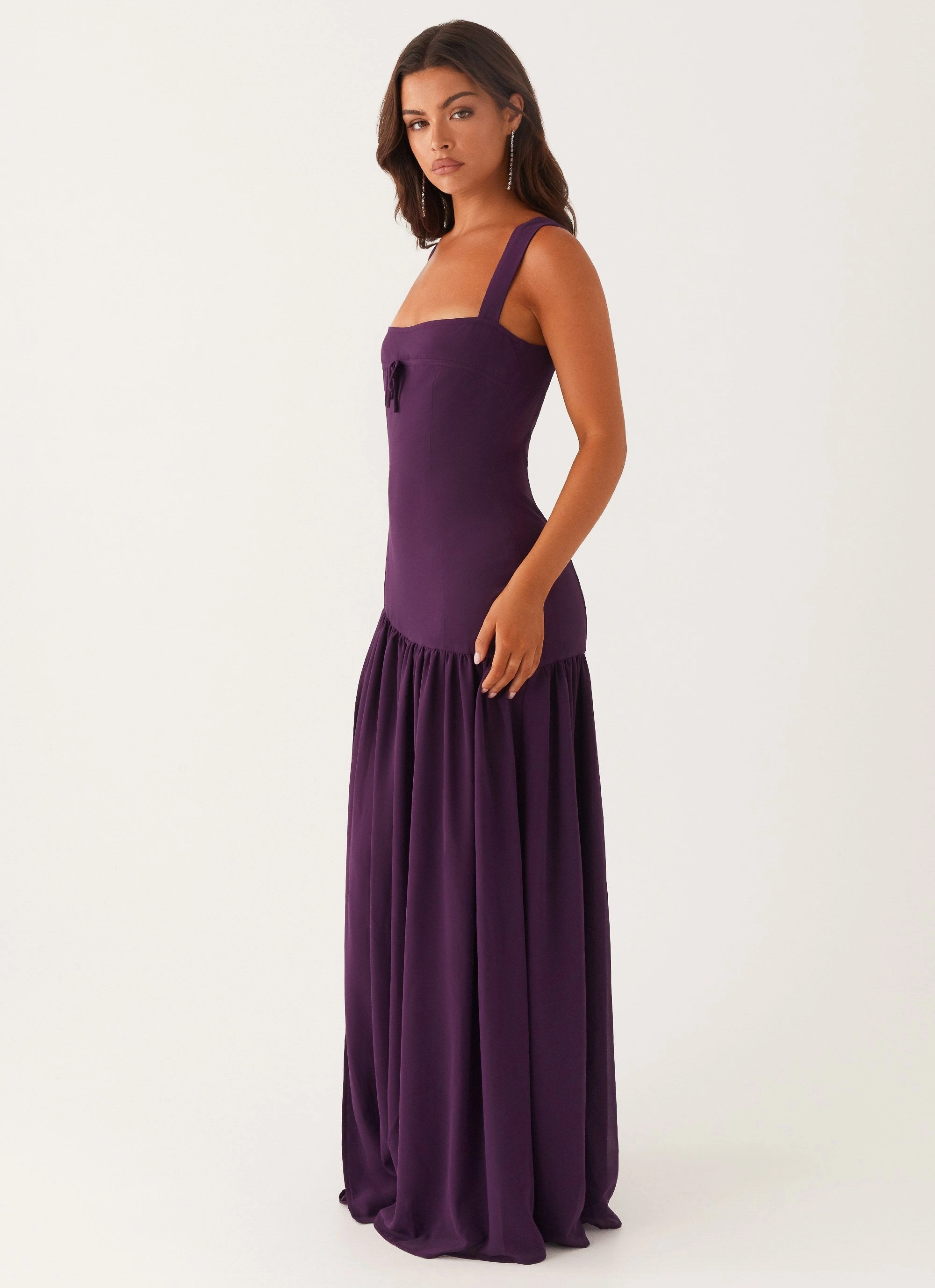 Travel Vibe Snag-Resistant Alberta Maxi Dress - Mulberry