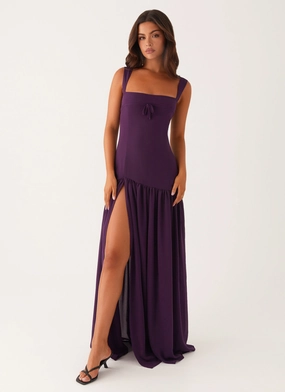 Alberta Maxi Dress - Mulberry Dance Night Classic Grace