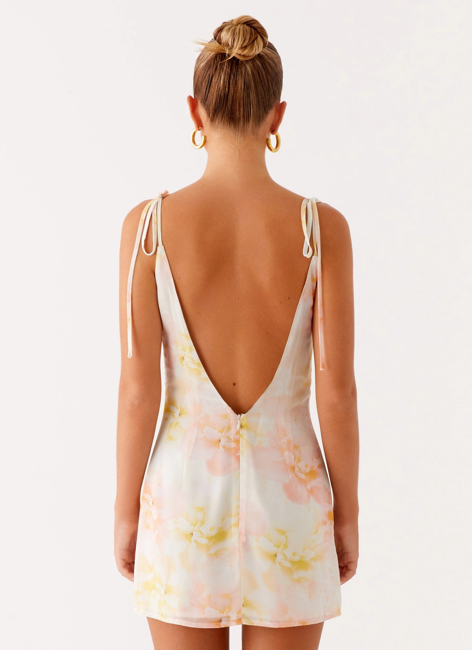Gentle Glow Youthful Look Alden Mini Dress - Floral Print
