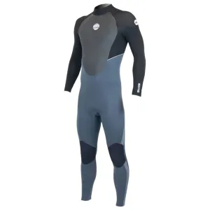 Alder Mens Stealth 5/4/3mm Backzip Wetsuit - Black