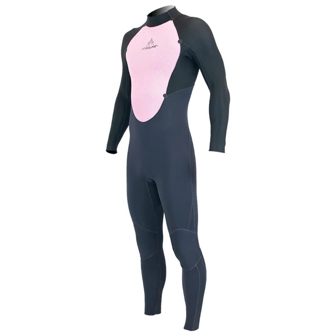 Alder Mens Stealth 5/4/3mm Backzip Wetsuit - Black