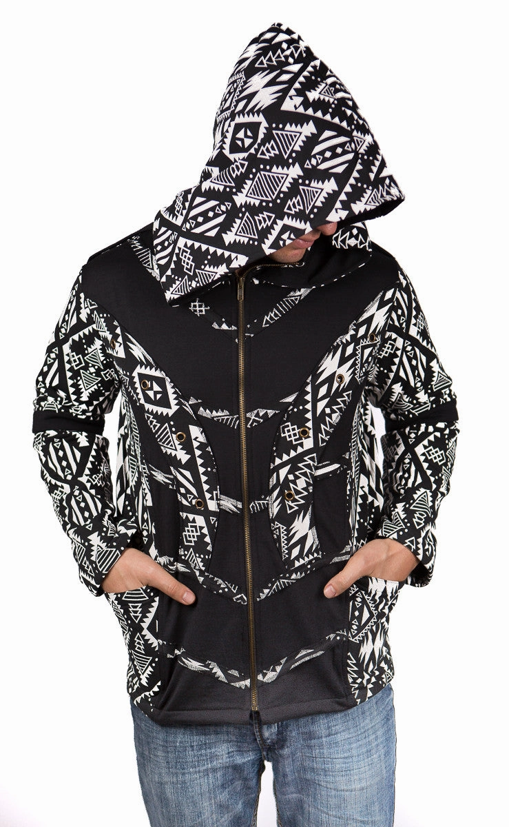 NonIrritatingLining Layered Drape Alien Jacket