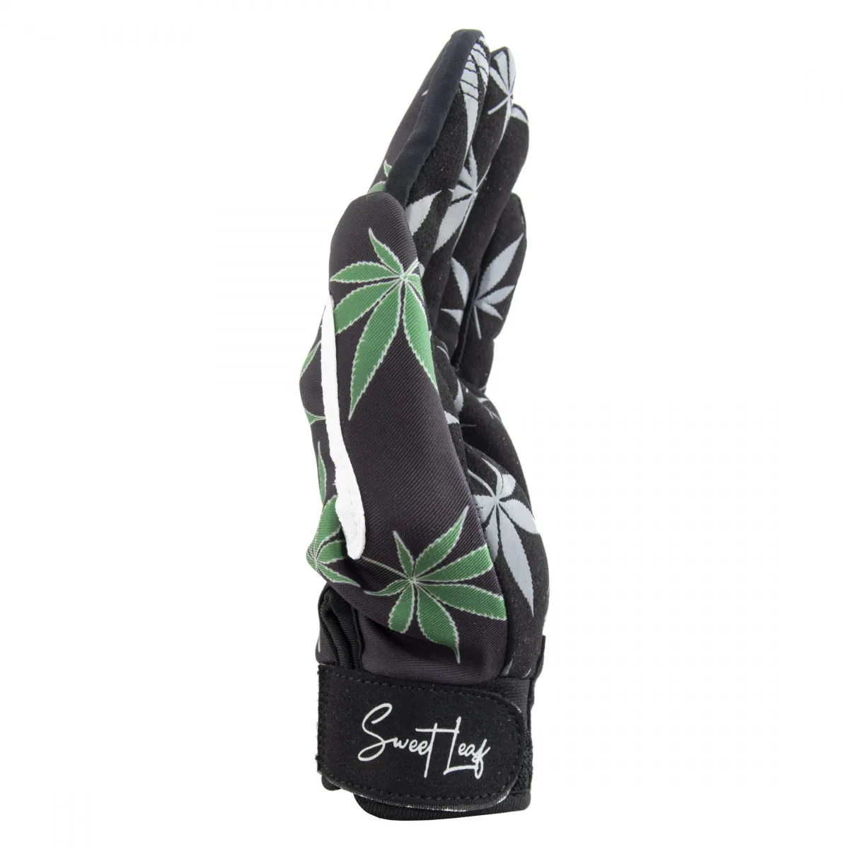 Alienation Sweet Leaf Gloves Black MD Unisex Full Finger