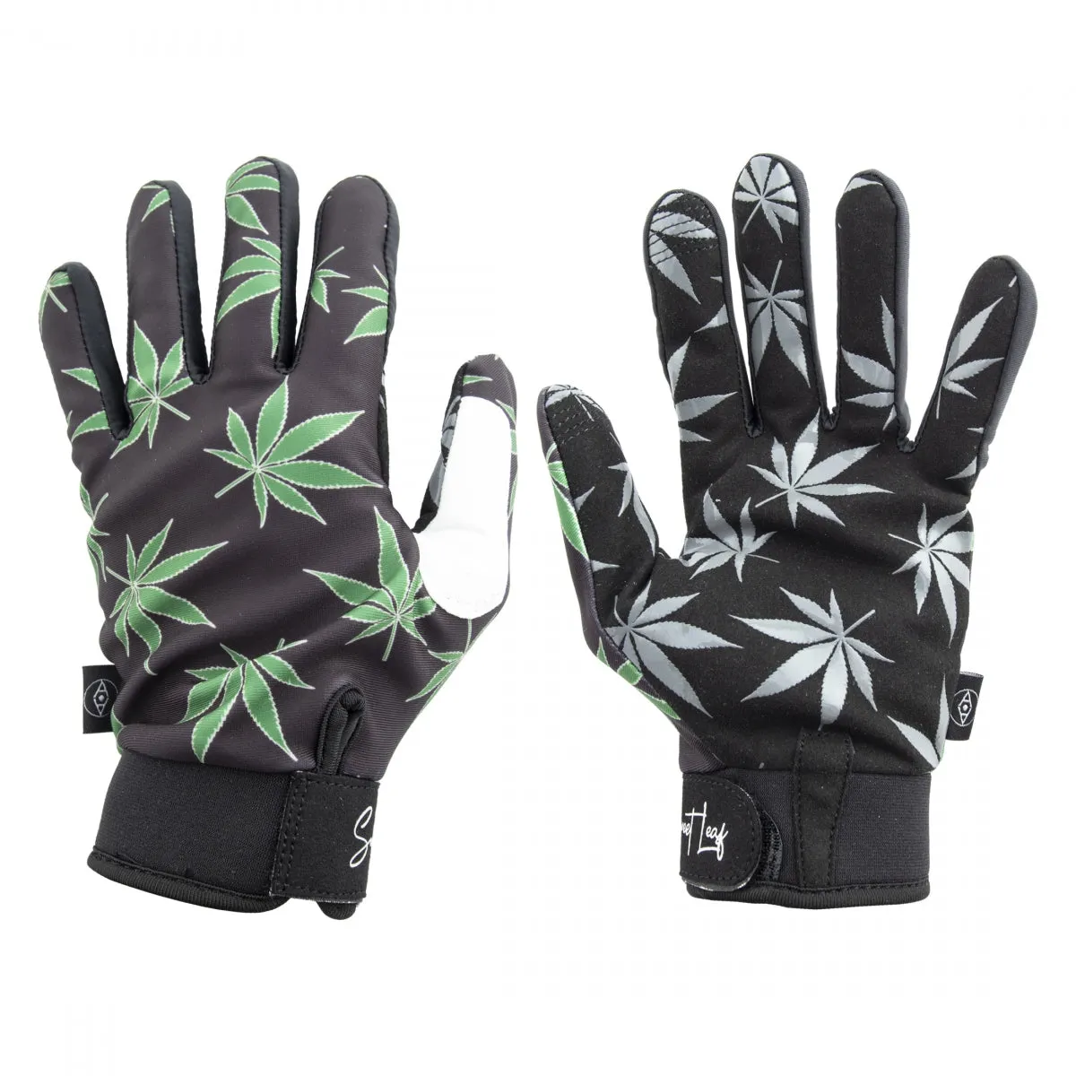 Alienation Sweet Leaf Gloves Black MD Unisex Full Finger
