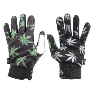 Alienation Sweet Leaf Gloves Black MD Unisex Full Finger