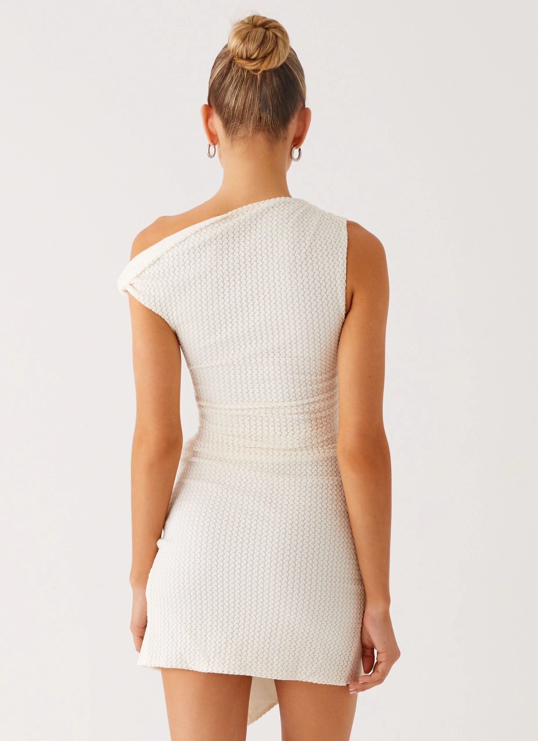 Alina Mini Dress - Ivory Lunch Date
