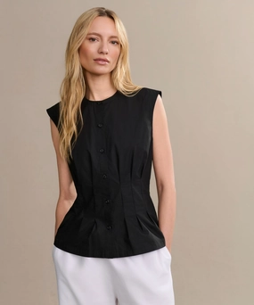 Stretch Material Active Tee Lara Top