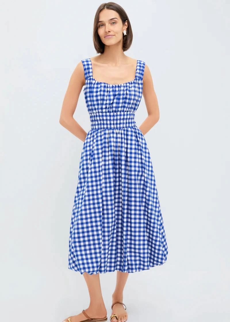 Weekend Ready Sea NY Neci Gingham Tank Dress