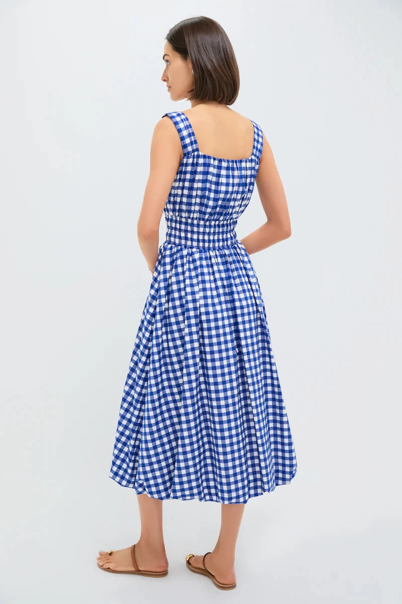 Sea NY Neci Gingham Tank Dress Red-Carpet