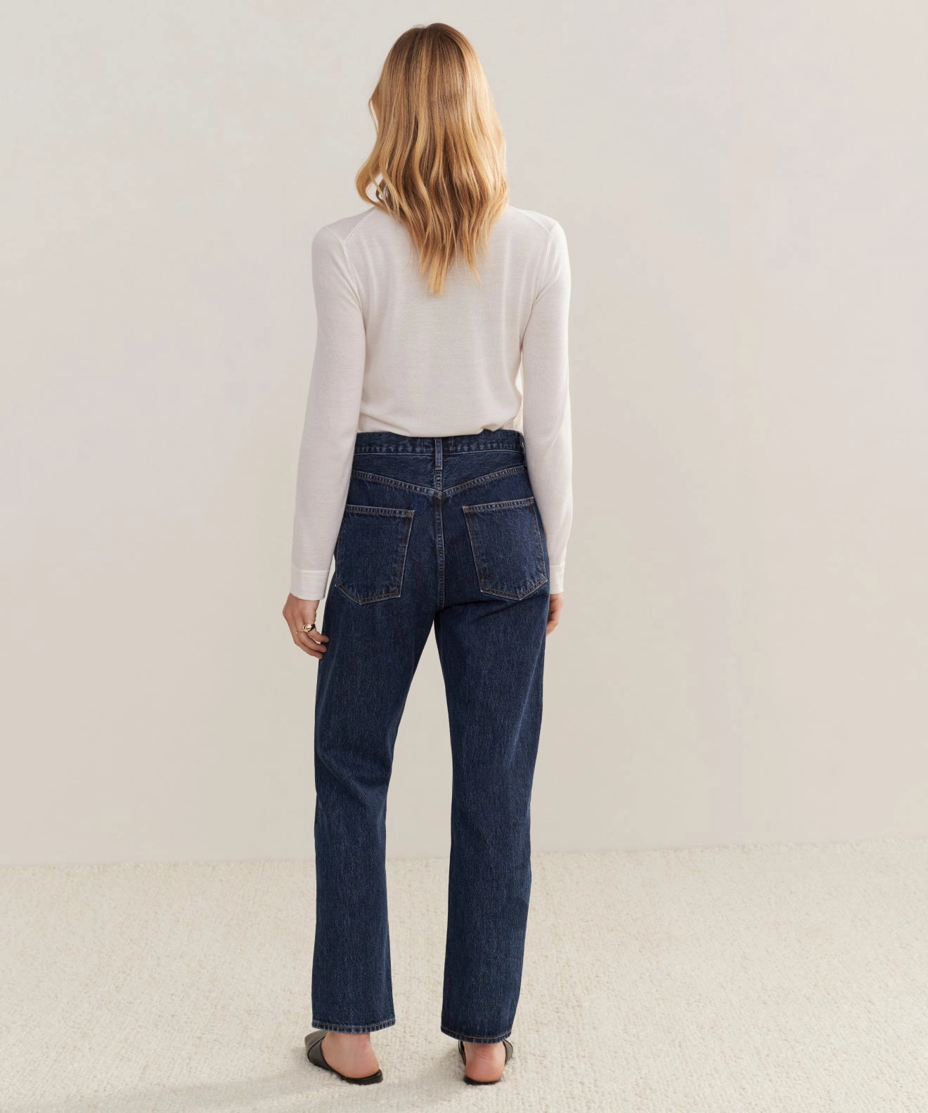 HighRiseWaistband 90's Pinch Waist Jean