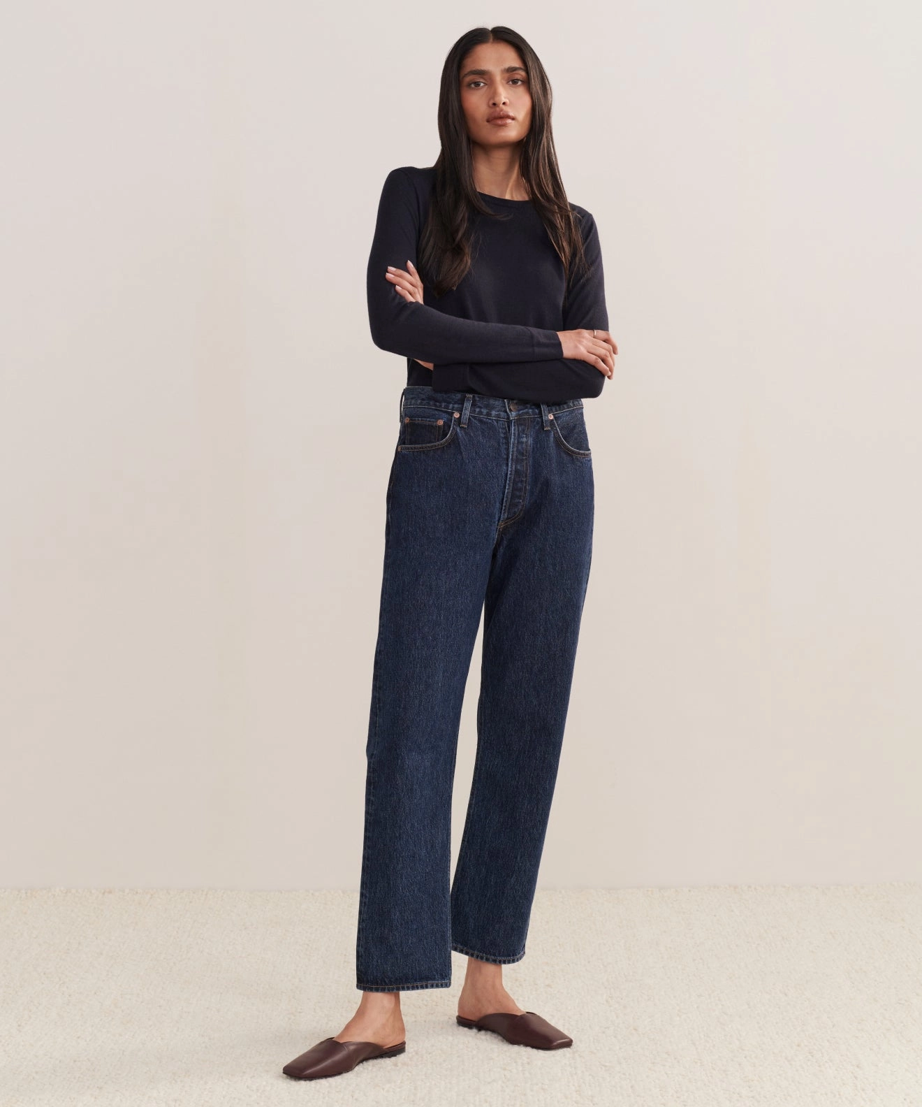 90's Pinch Waist Jean Seamless Wear