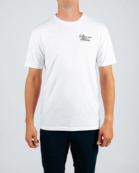Primo Floating Cursive Tee BreathableMesh Eco Friendly Fabric