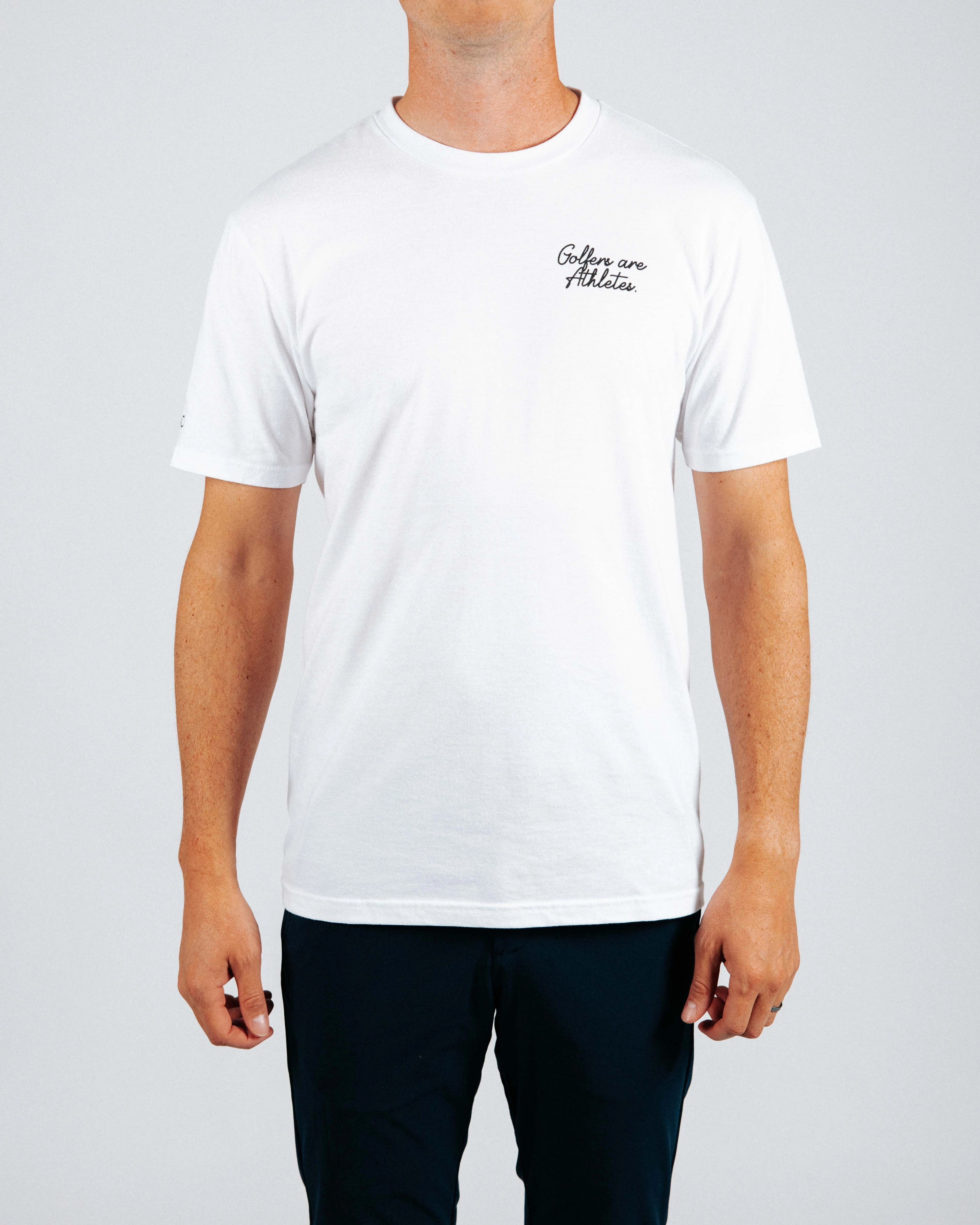 Primo Floating Cursive Tee BreathableMesh Eco Friendly Fabric