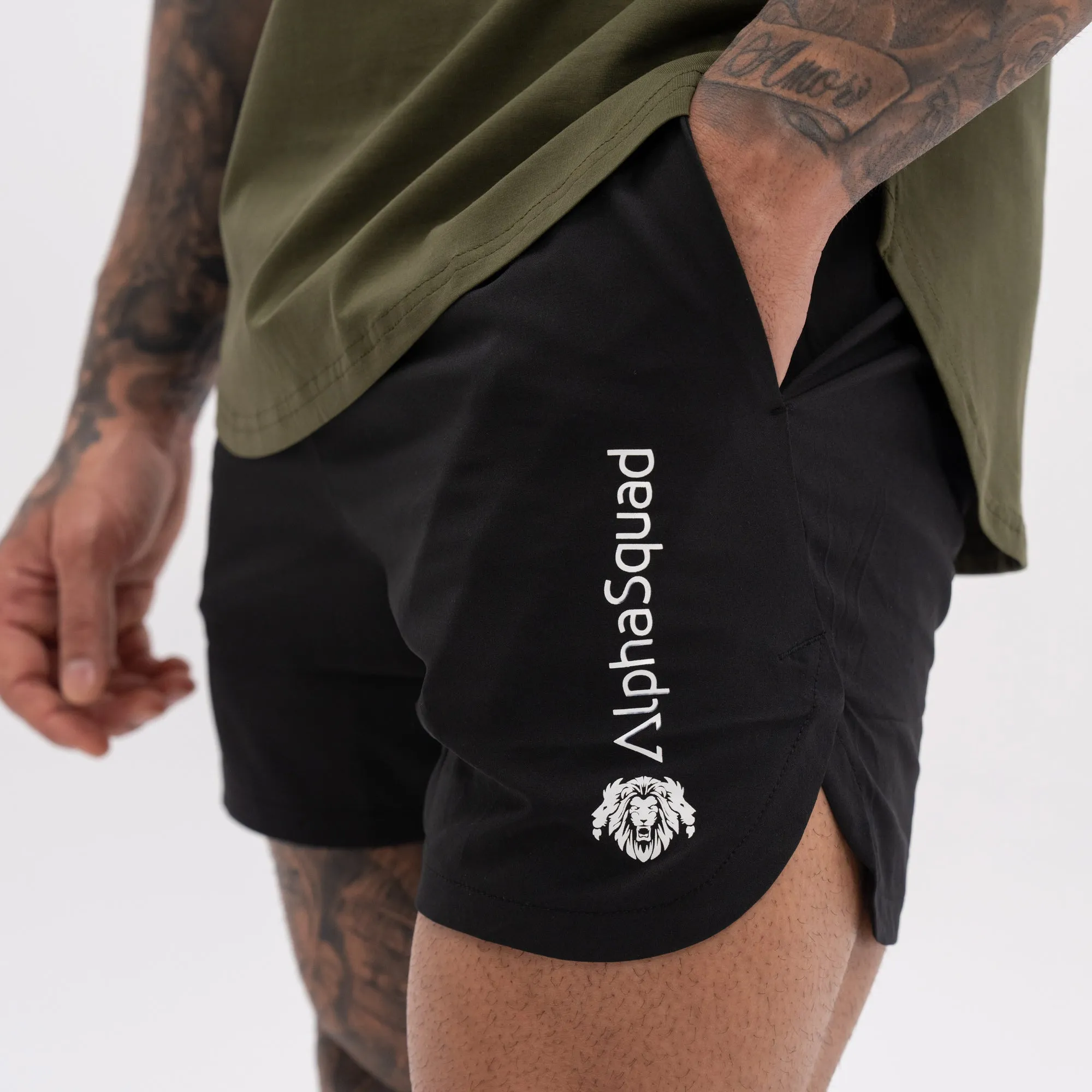 AlphaSquad Athletic Shorts for Men