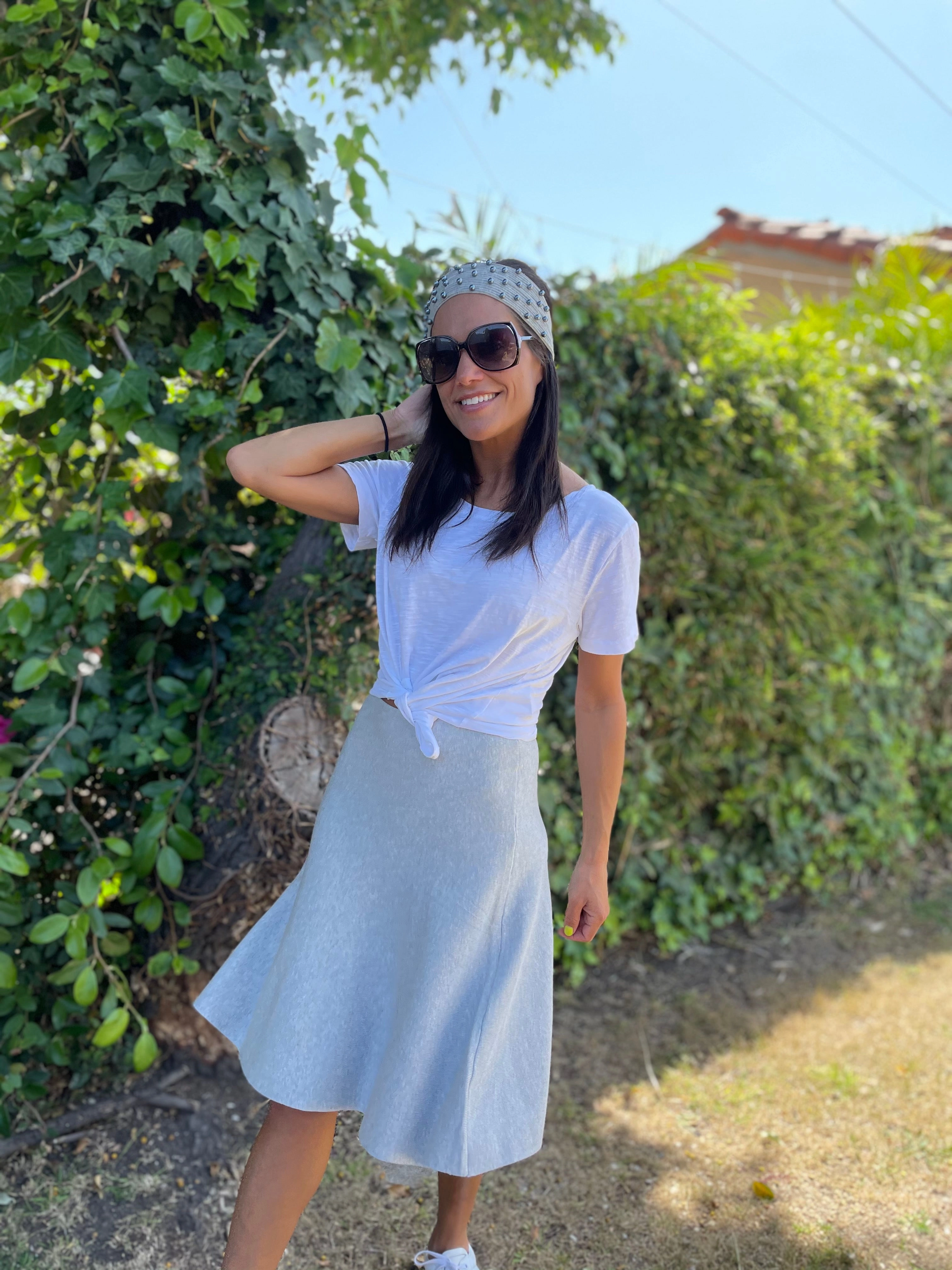 Breathable Motion AMAZING MM SKIRT - SUMMER STYLE HEATHER GREY