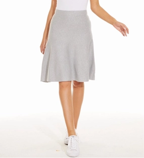 AMAZING MM SKIRT - SUMMER STYLE HEATHER GREY Anti Pilling Smart Fit