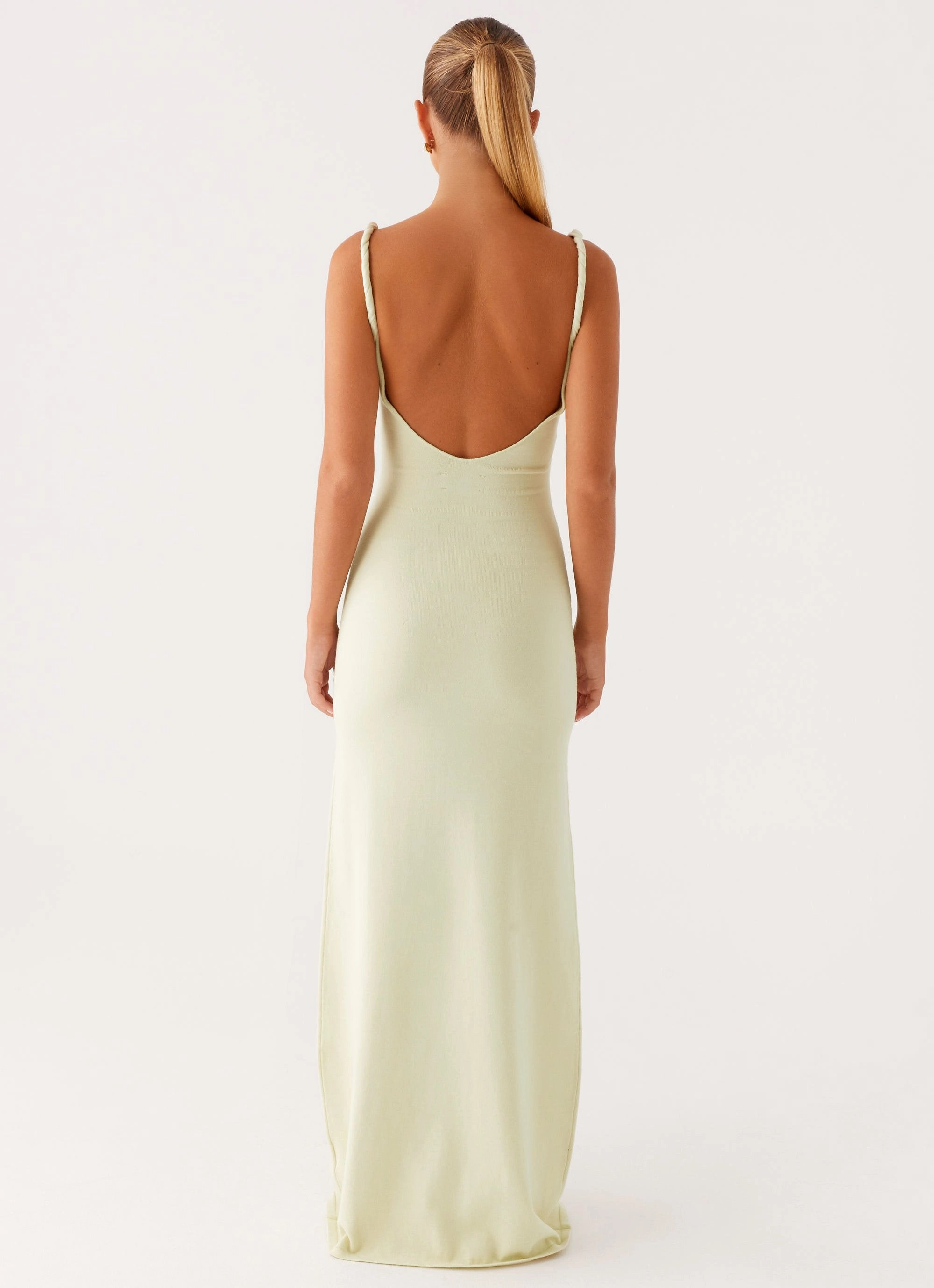 Anastasia Maxi Dress - Sage Clean Lines Simple Touch
