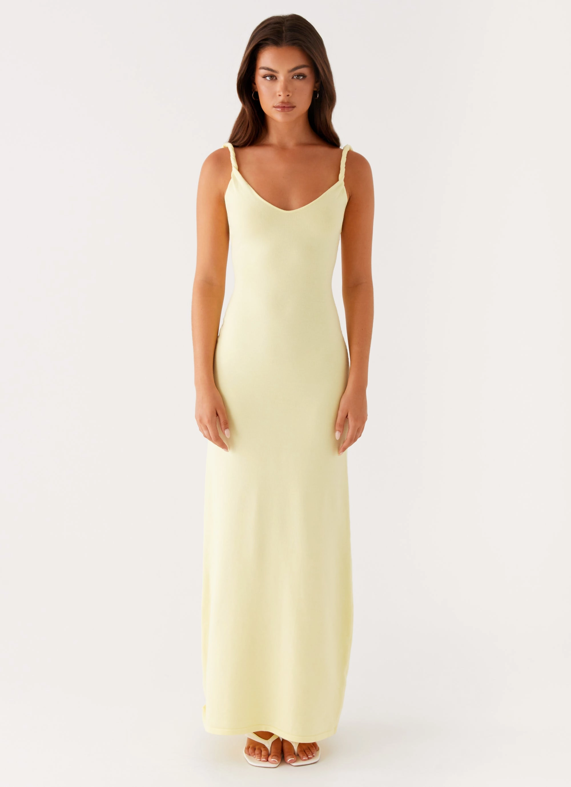 Anastasia Maxi Dress - Yellow Bold Style