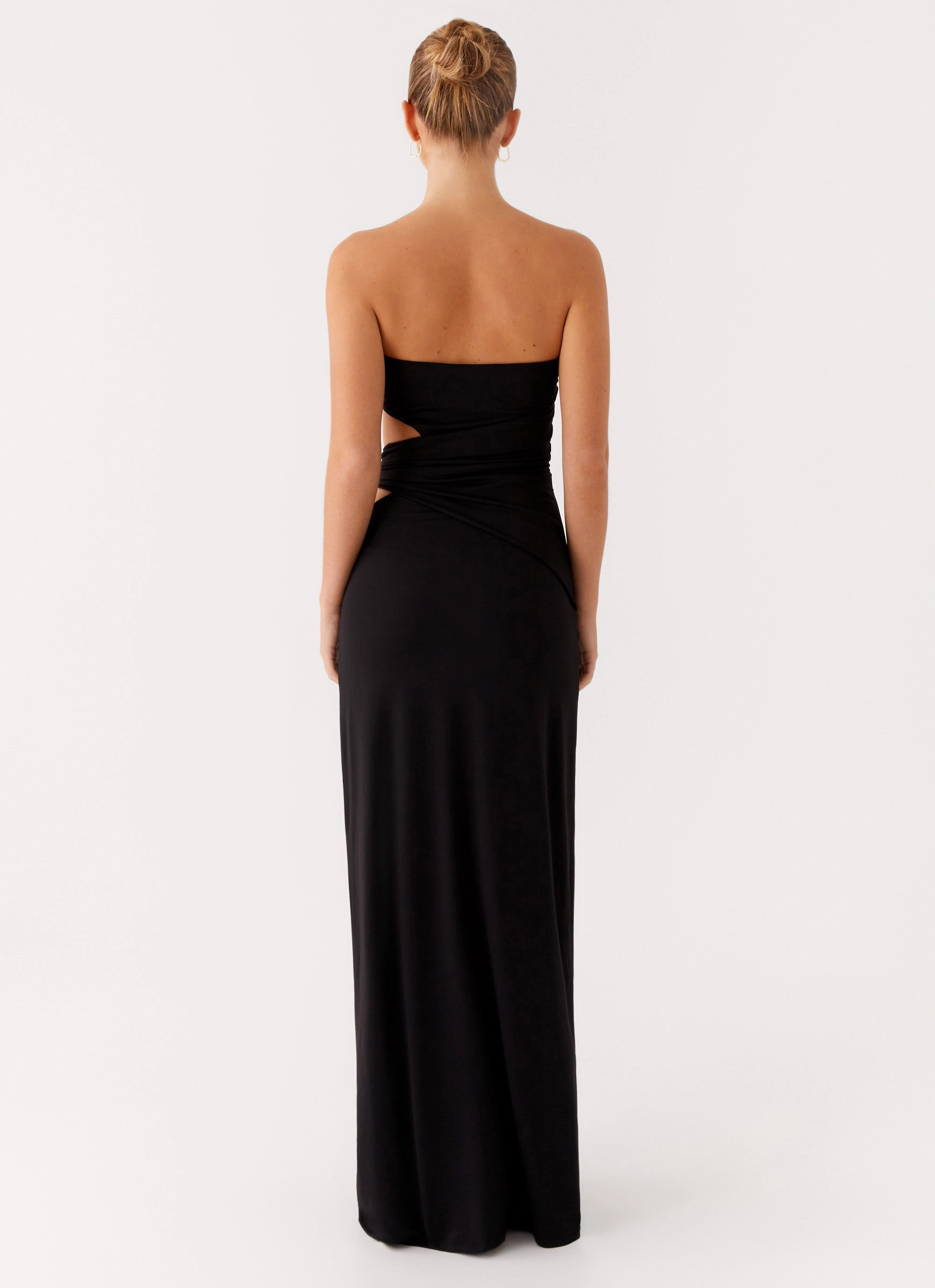 Bare Glow travel mode Anetta Maxi Dress - Black