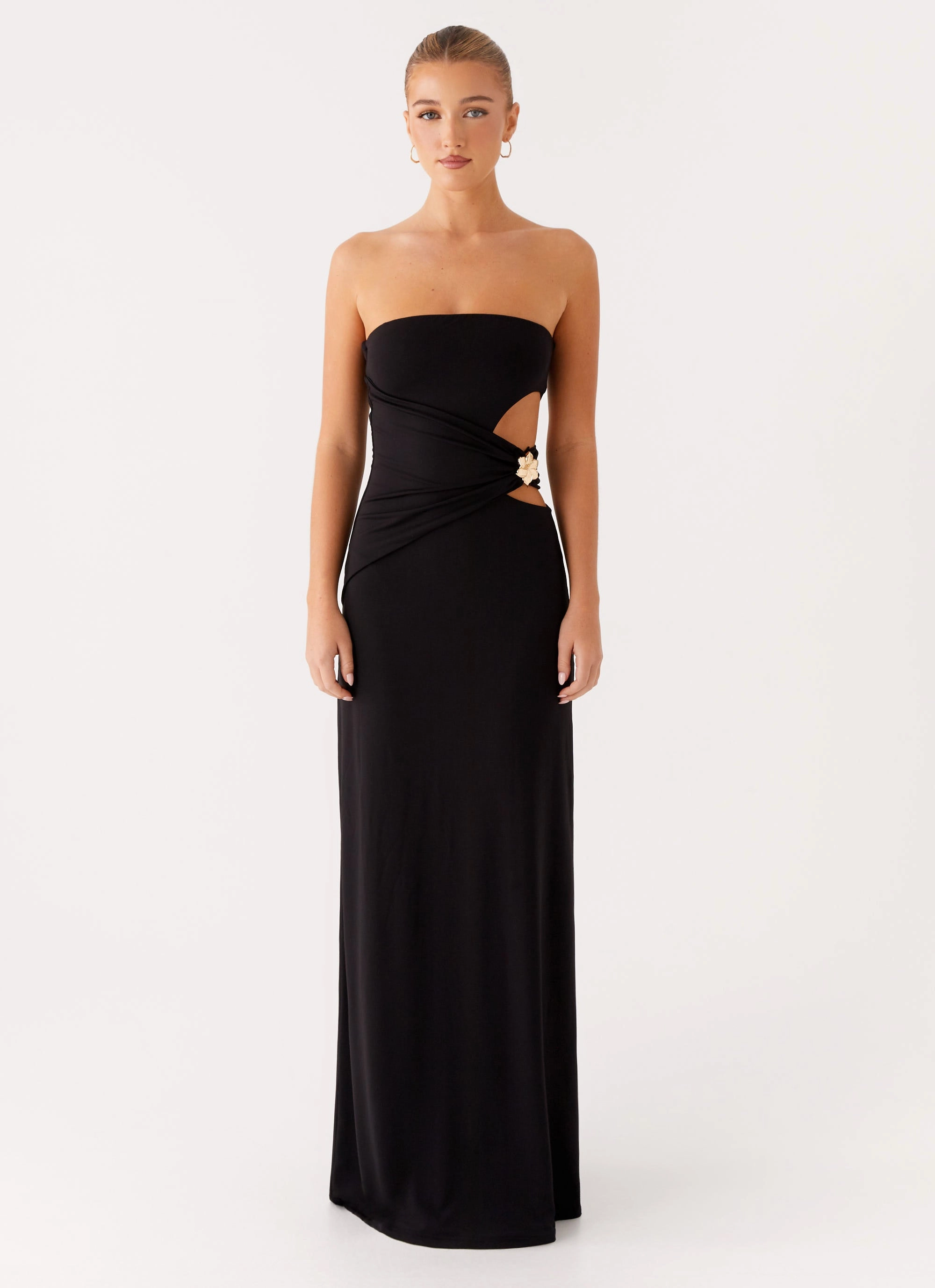 Fresh Tones Anetta Maxi Dress - Black