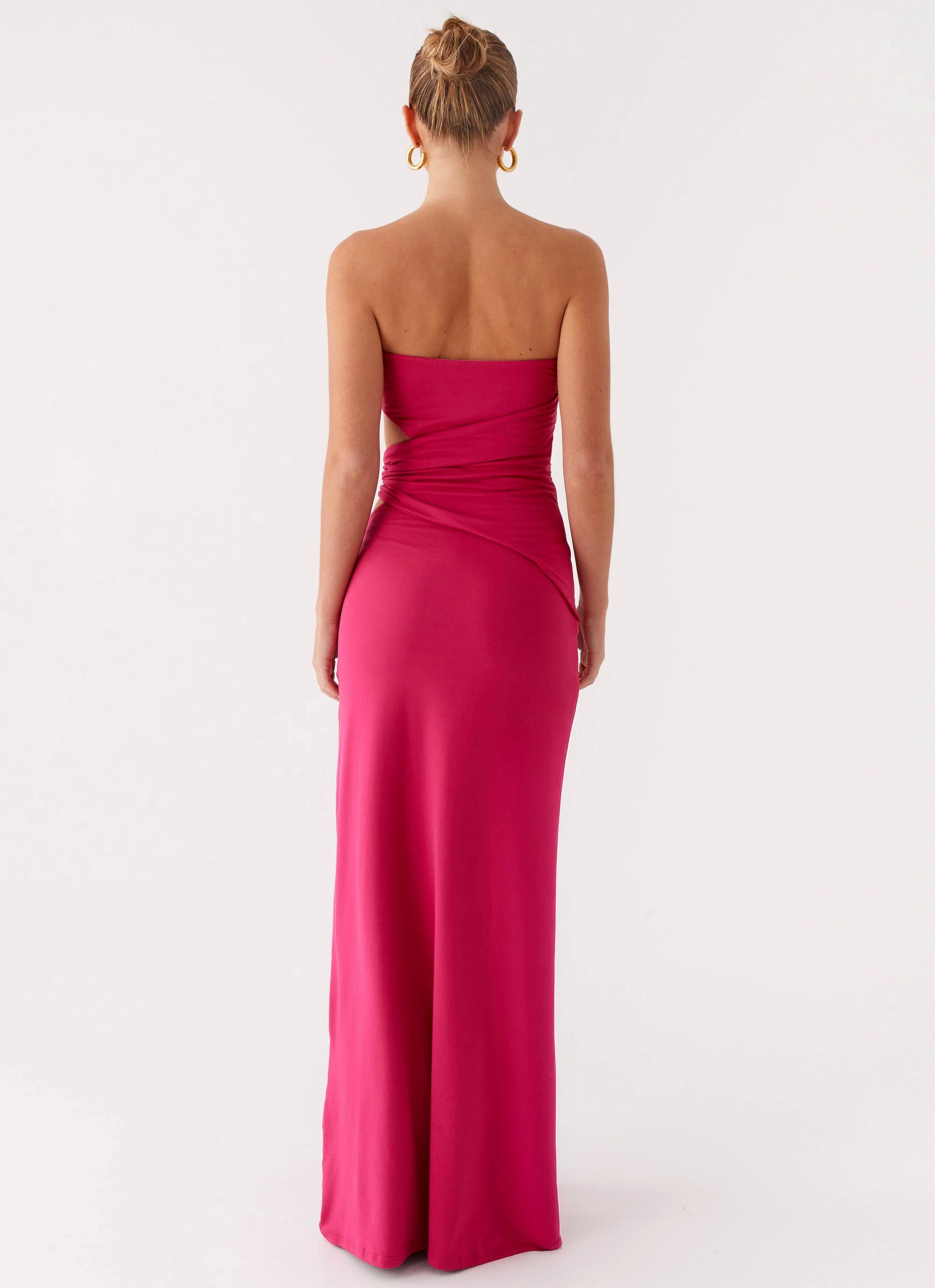 Anetta Maxi Dress - Fuchsia Bold Movement