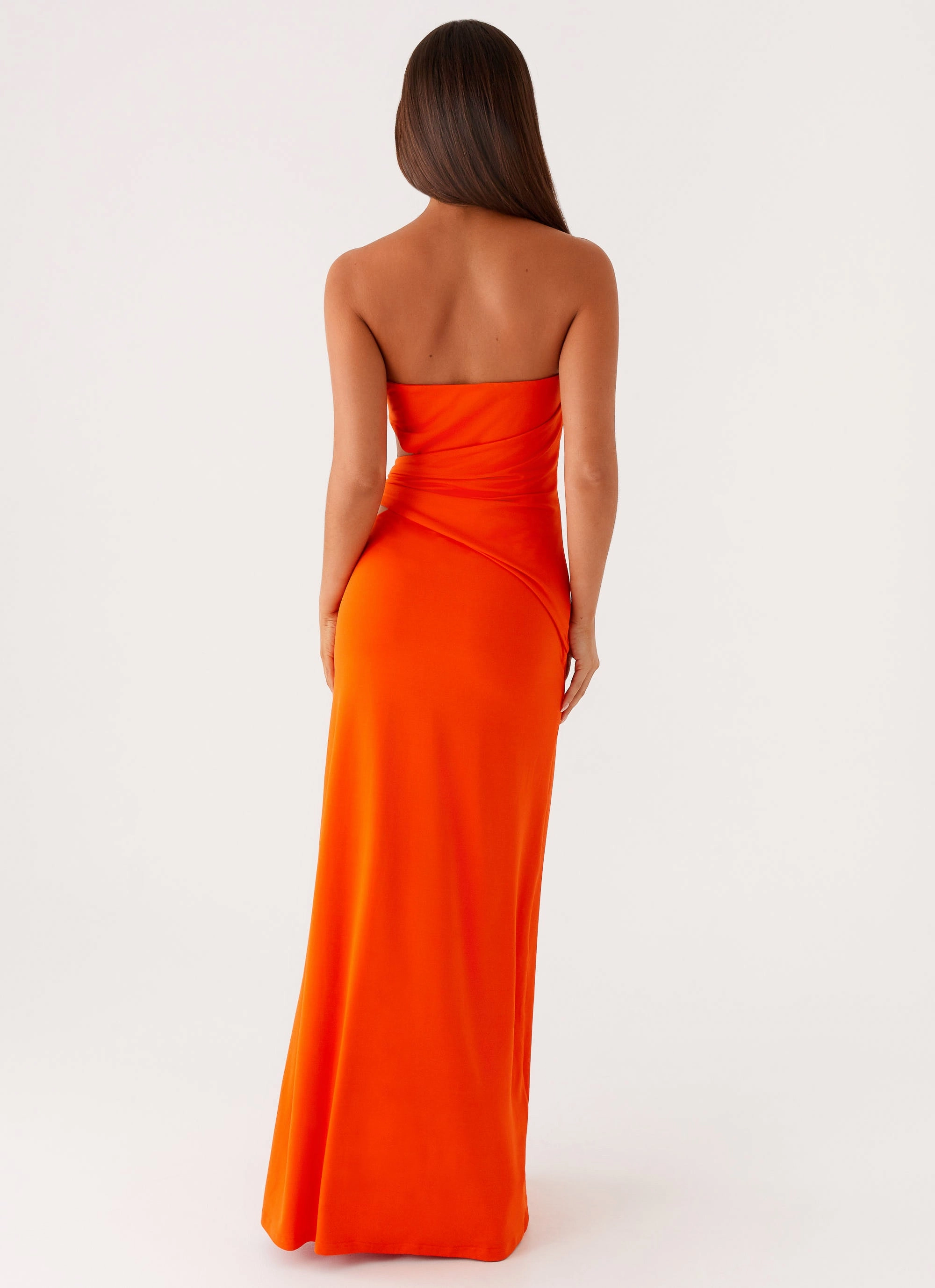 Dreamy Flow Work Flex Anetta Maxi Dress - Orange