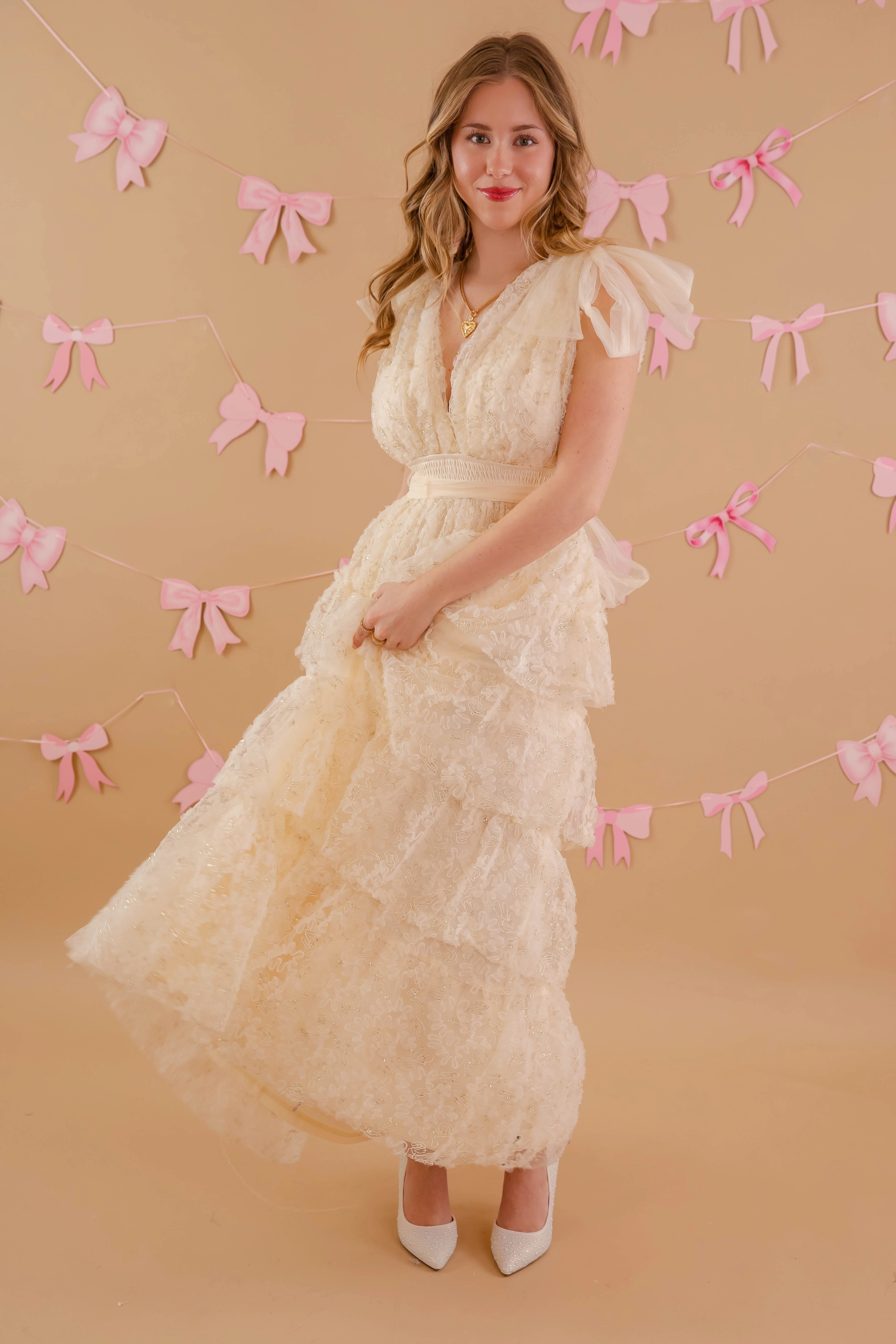 Evening Vibe Angelic Bliss Tulle Maxi Dress