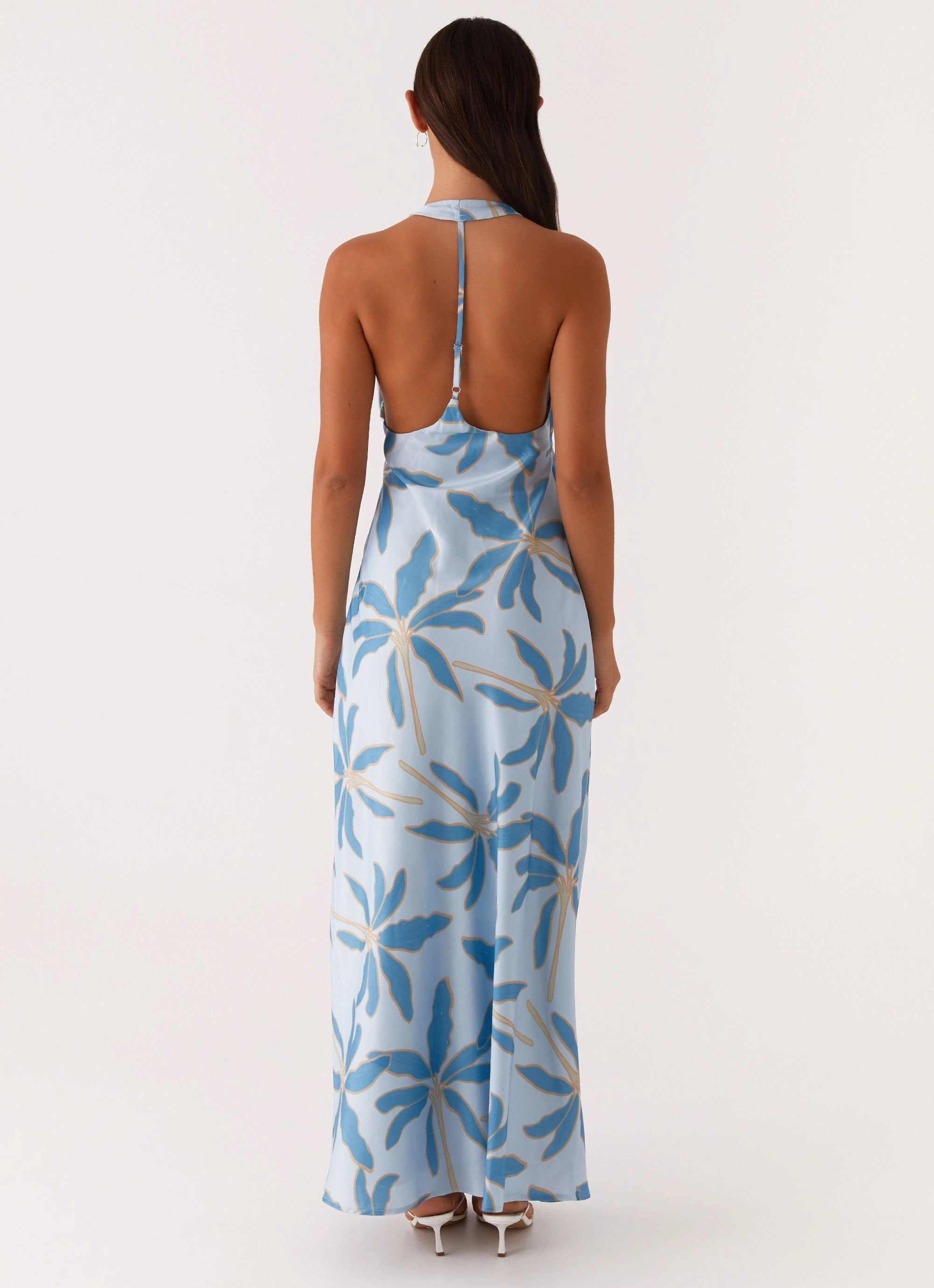 flattering appearance Angie Maxi Dress - Opulent Blue