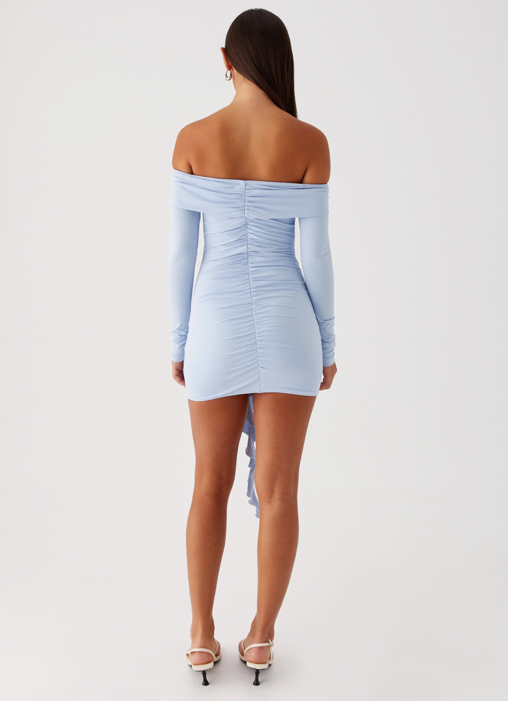 Aniston Mini Dress - Blue Airy Base Pure Fit