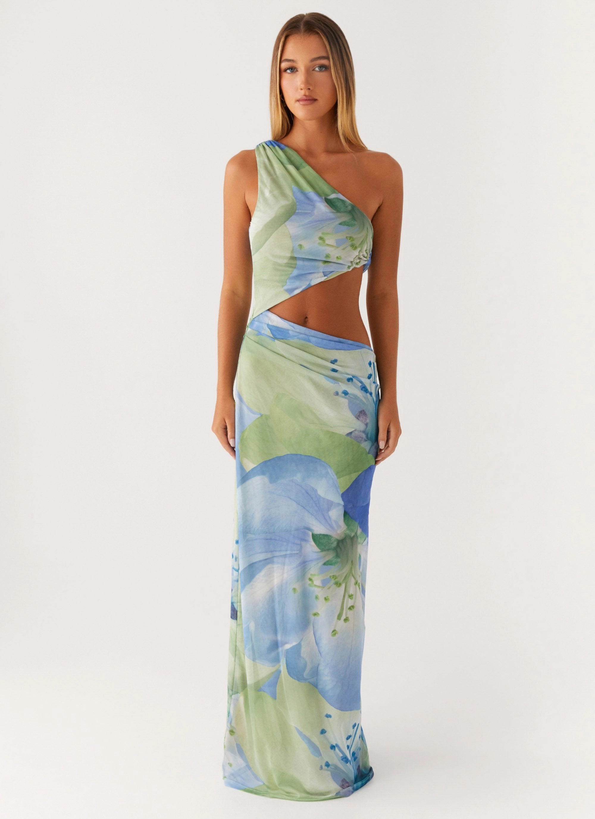Wilder Maxi Dress - Flower Print Effortless Style Wrinkle-Free-Finish