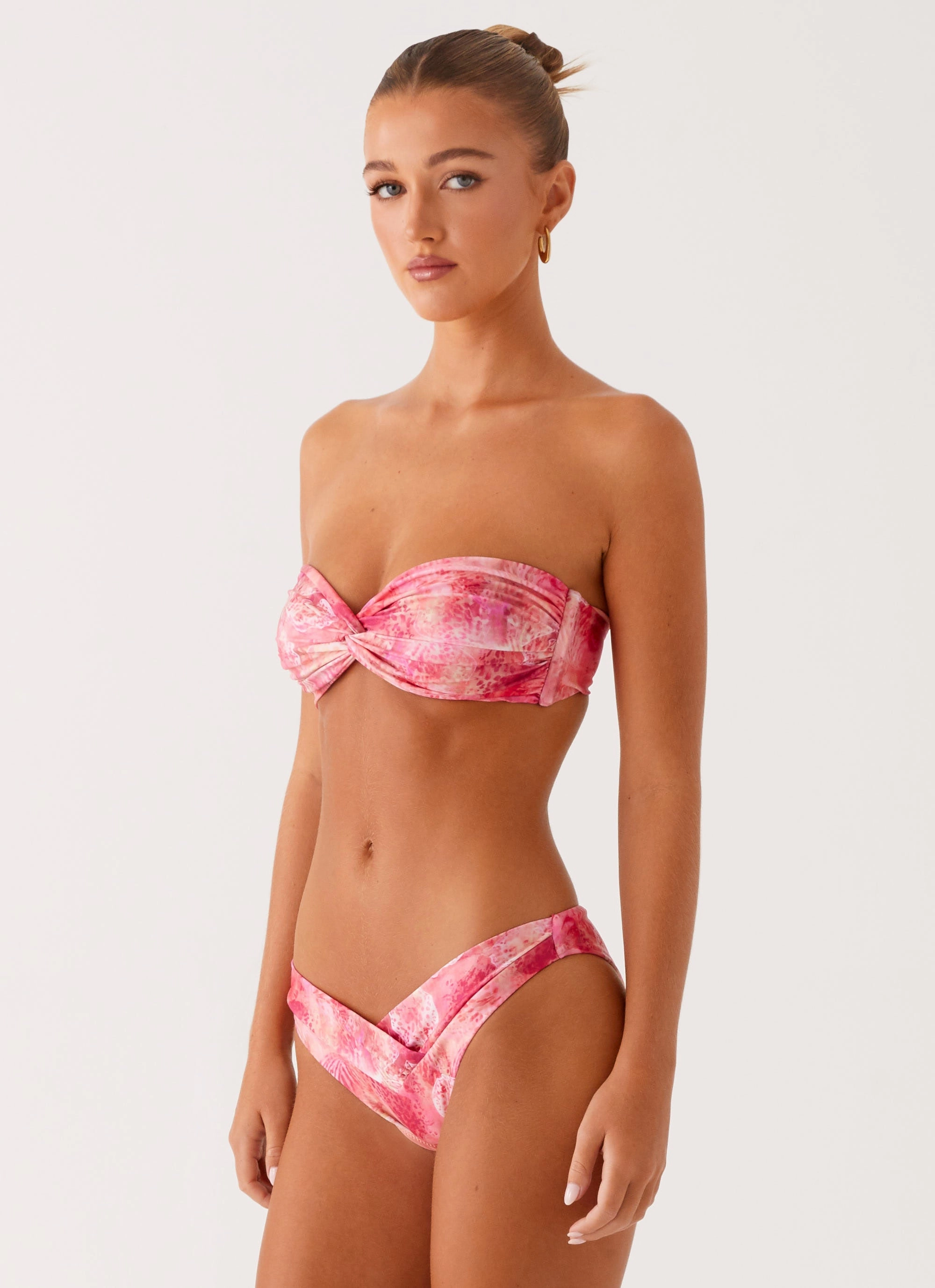 boot venue snap closure Delta Bikini Bottoms - Flamingo Fling