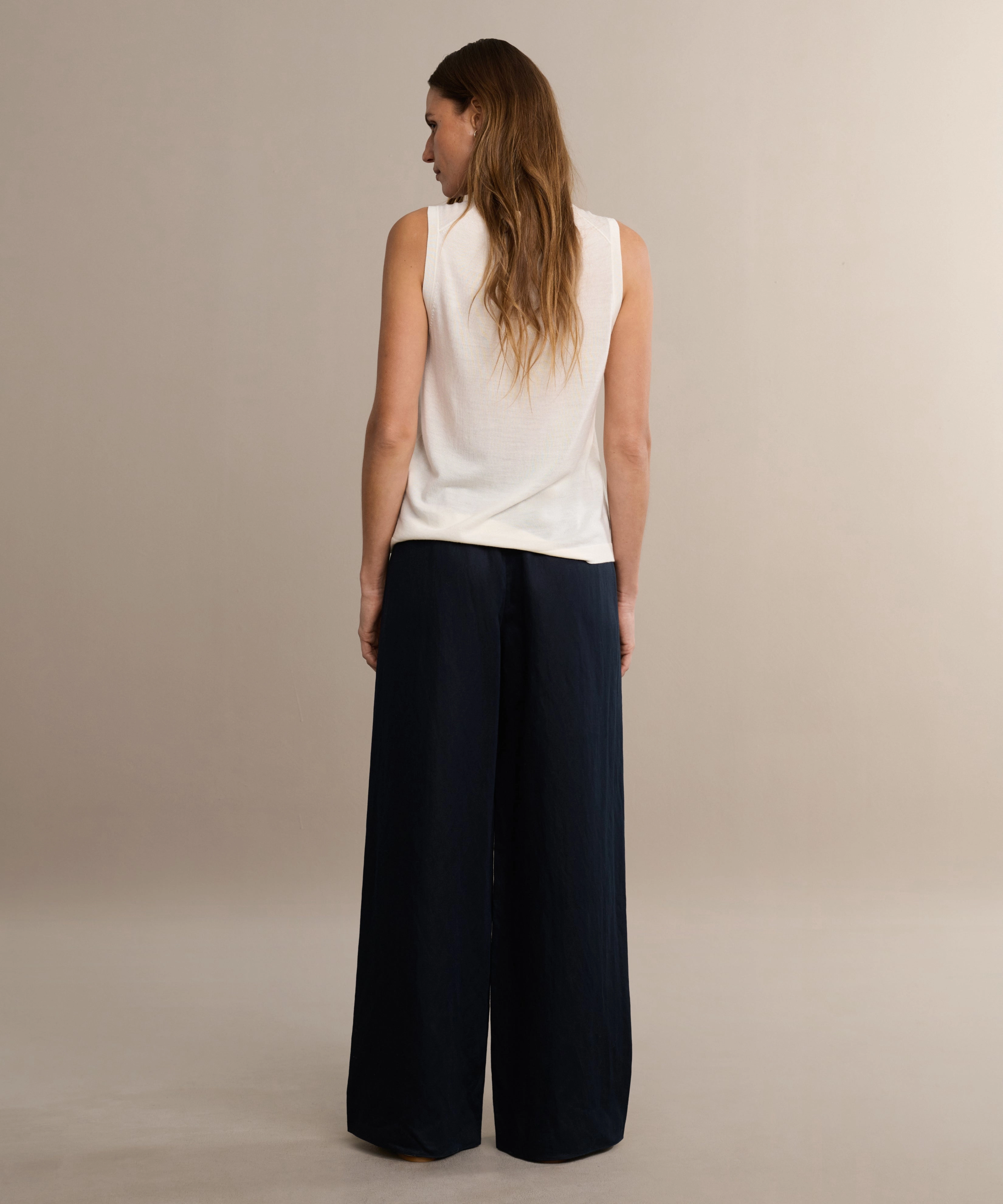 high waisted Cozy Material Summer Demi Pant
