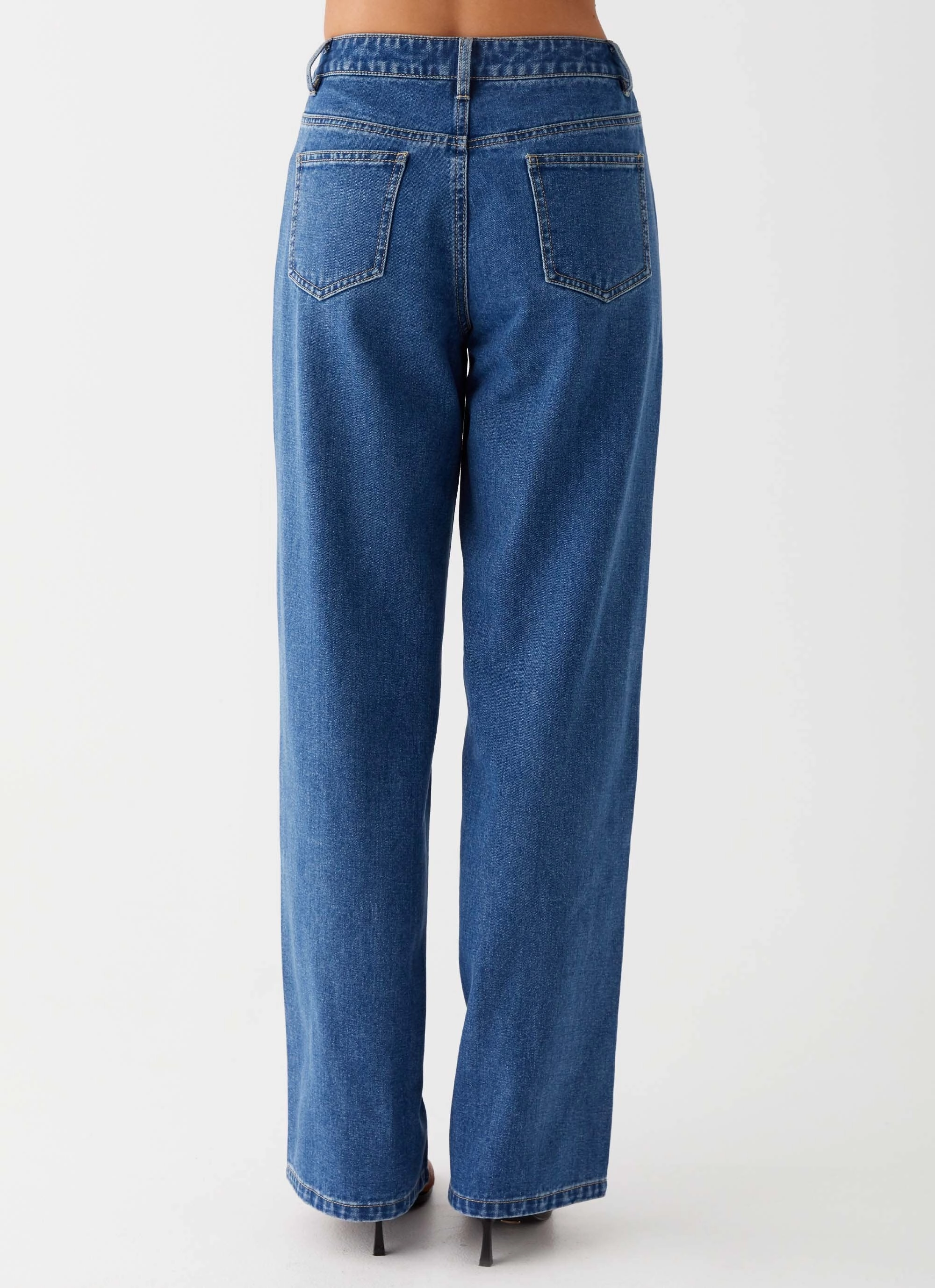 City Ready Essential Layer Keanna Low Rise Jeans - Indigo
