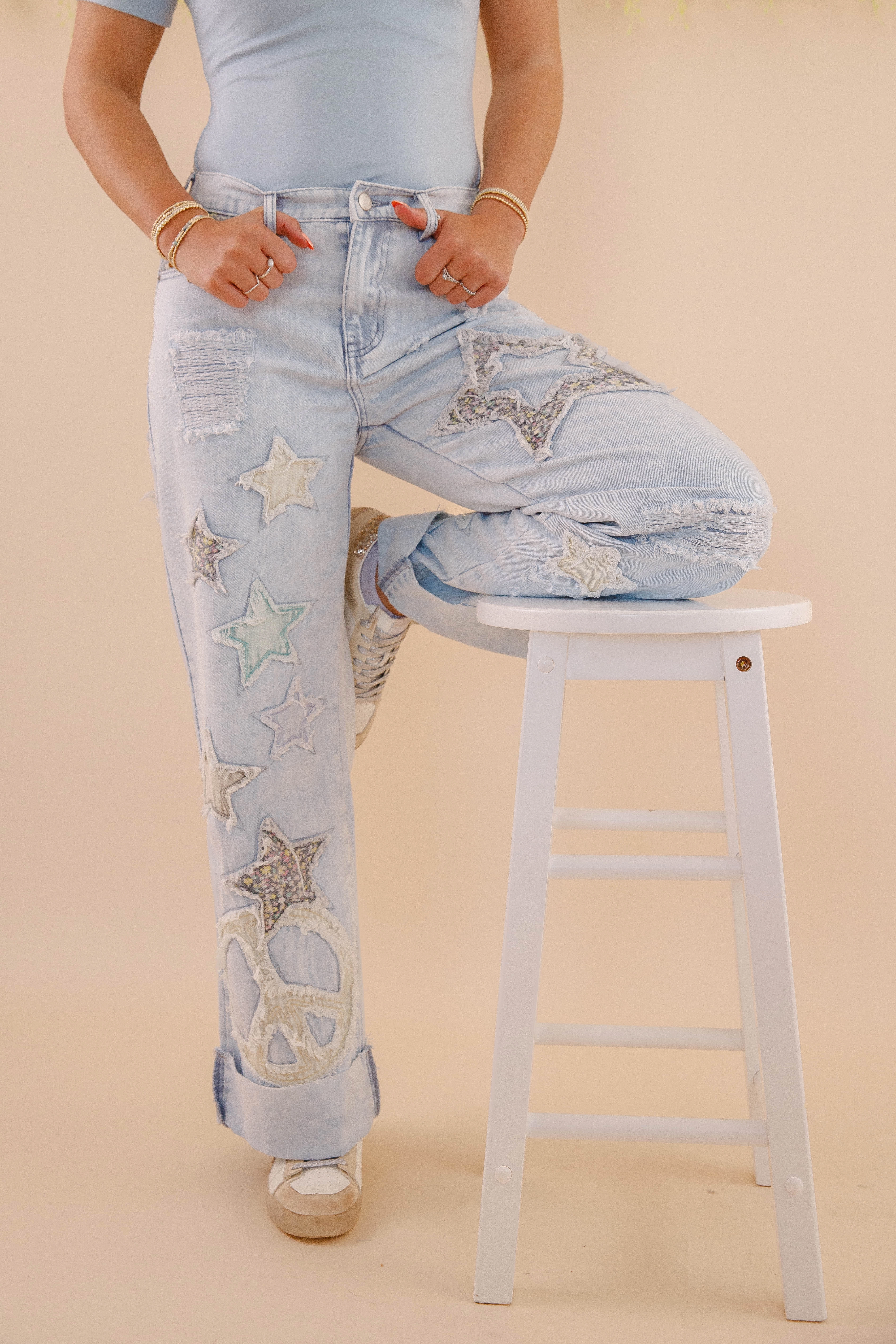 Reinforced Stitching Make Peace With It Denim